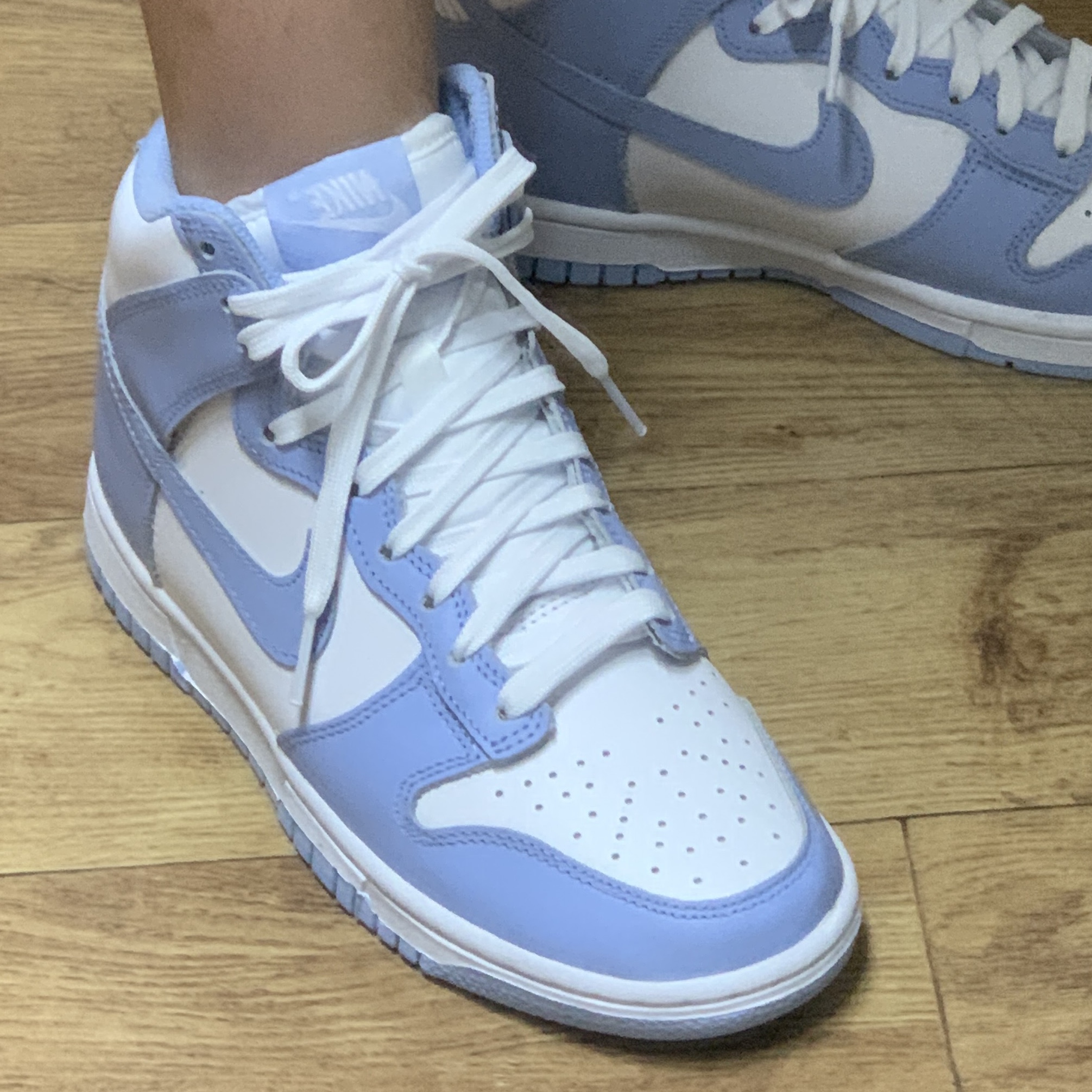 (W) Nike Dunk High Aluminum 착용 스타일 - 3