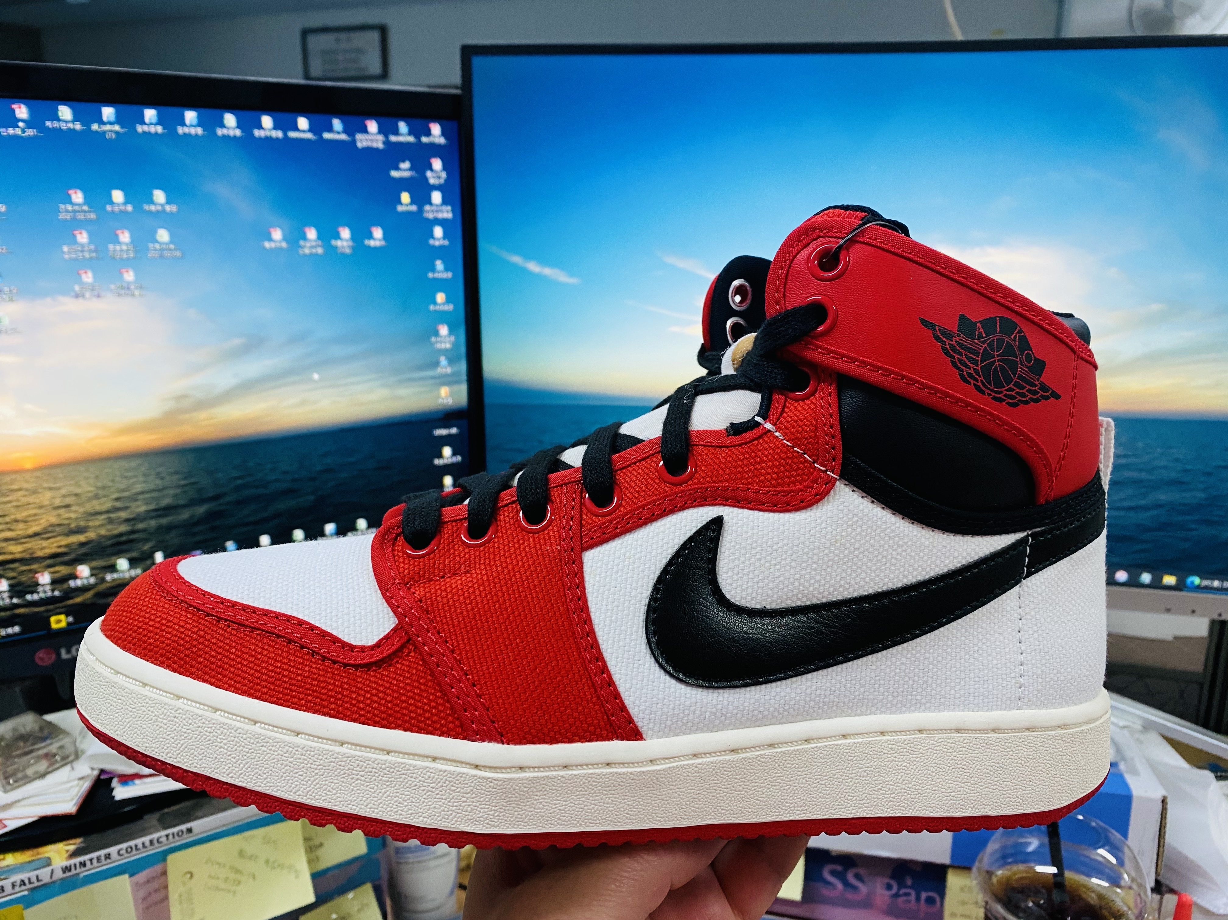 Jordan 1 KO Chicago 2021 착용 스타일