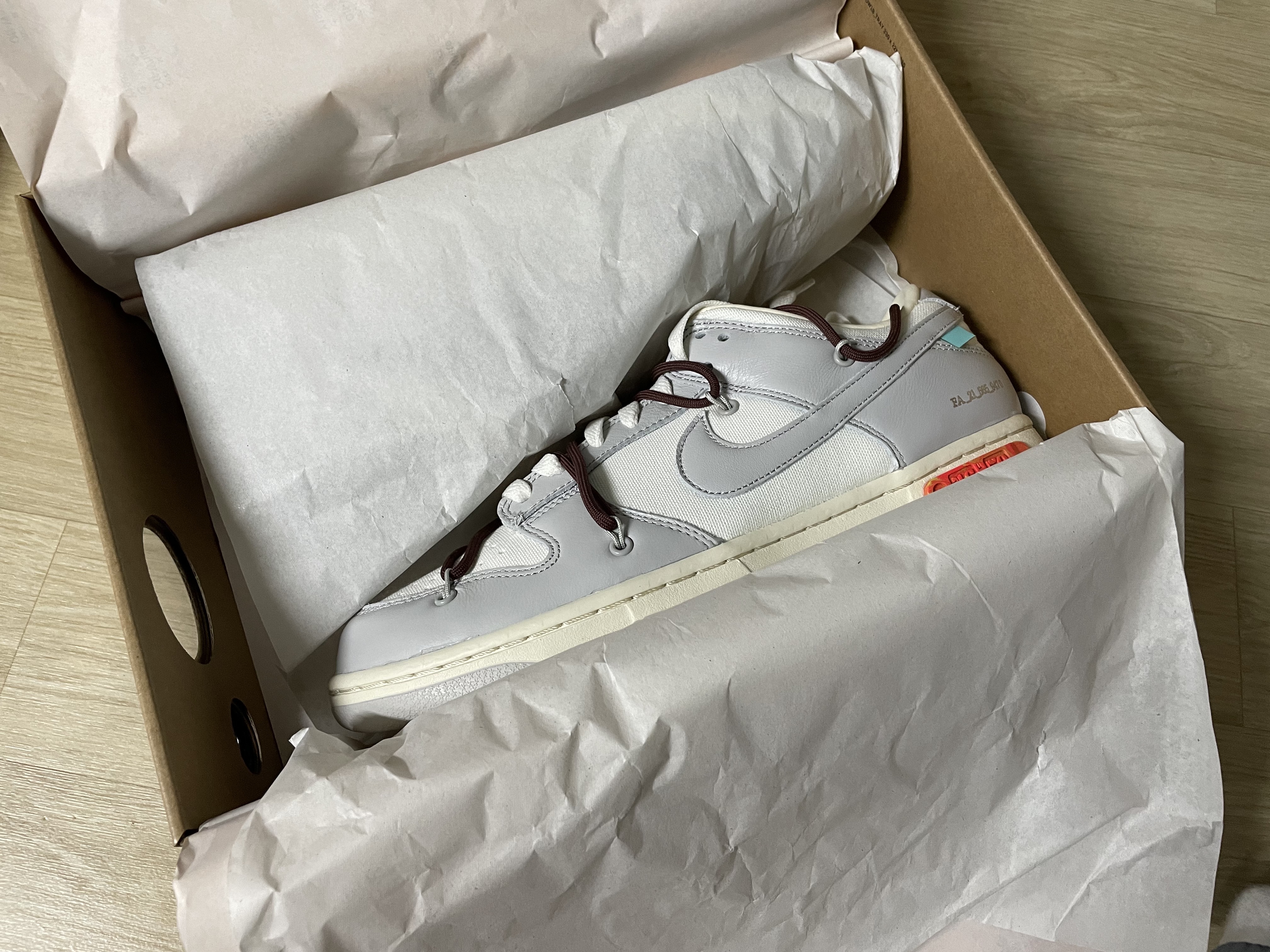 Nike x Off-White Dunk Low The 50 - Lot 46 착용 스타일 - 3