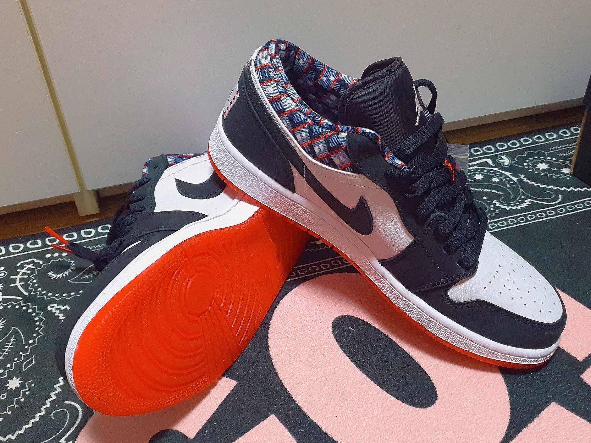 Jordan 1 Low Quai 54 2021 착용 스타일 - 2