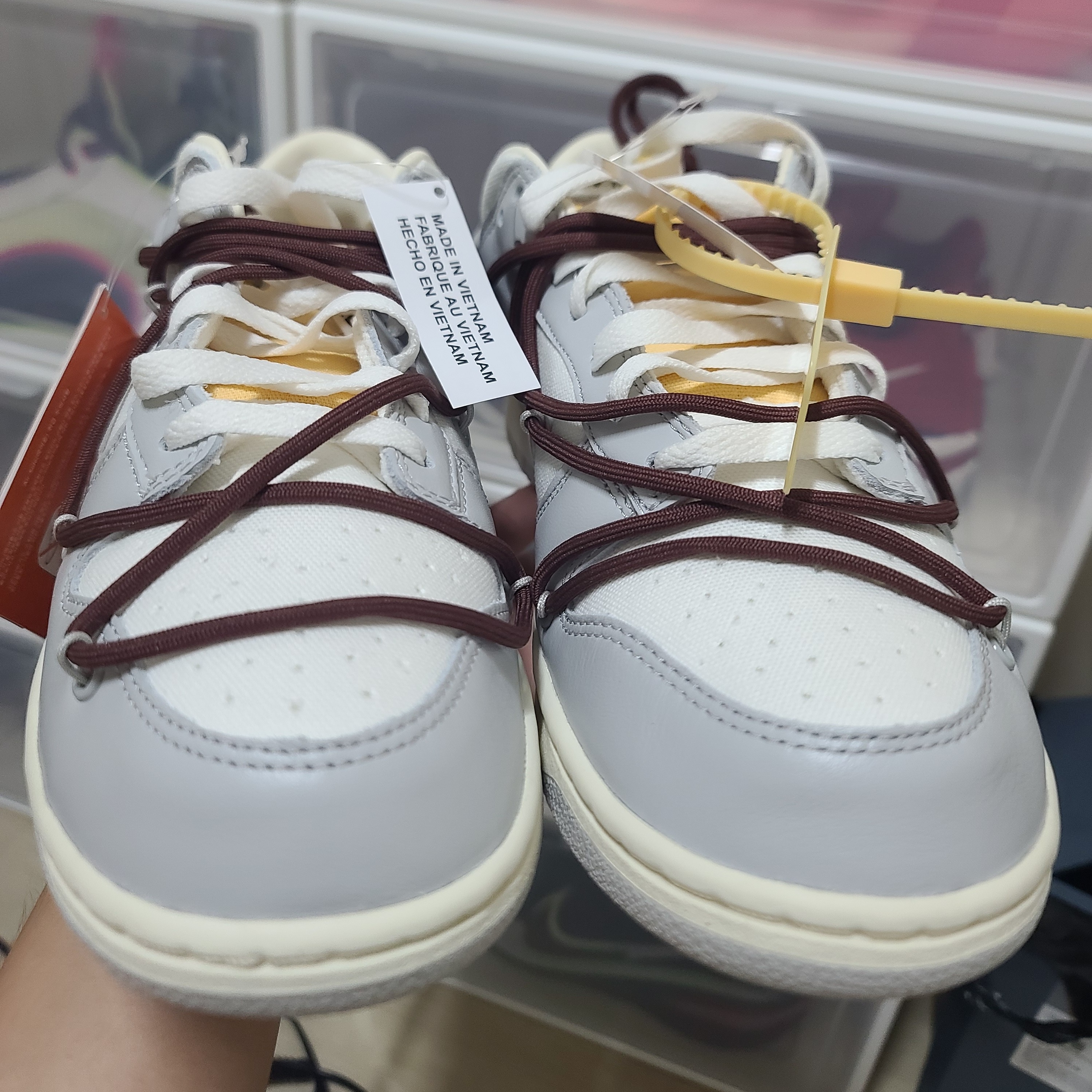 Nike x Off-White Dunk Low The 50 - Lot 46 착용 스타일 - 2