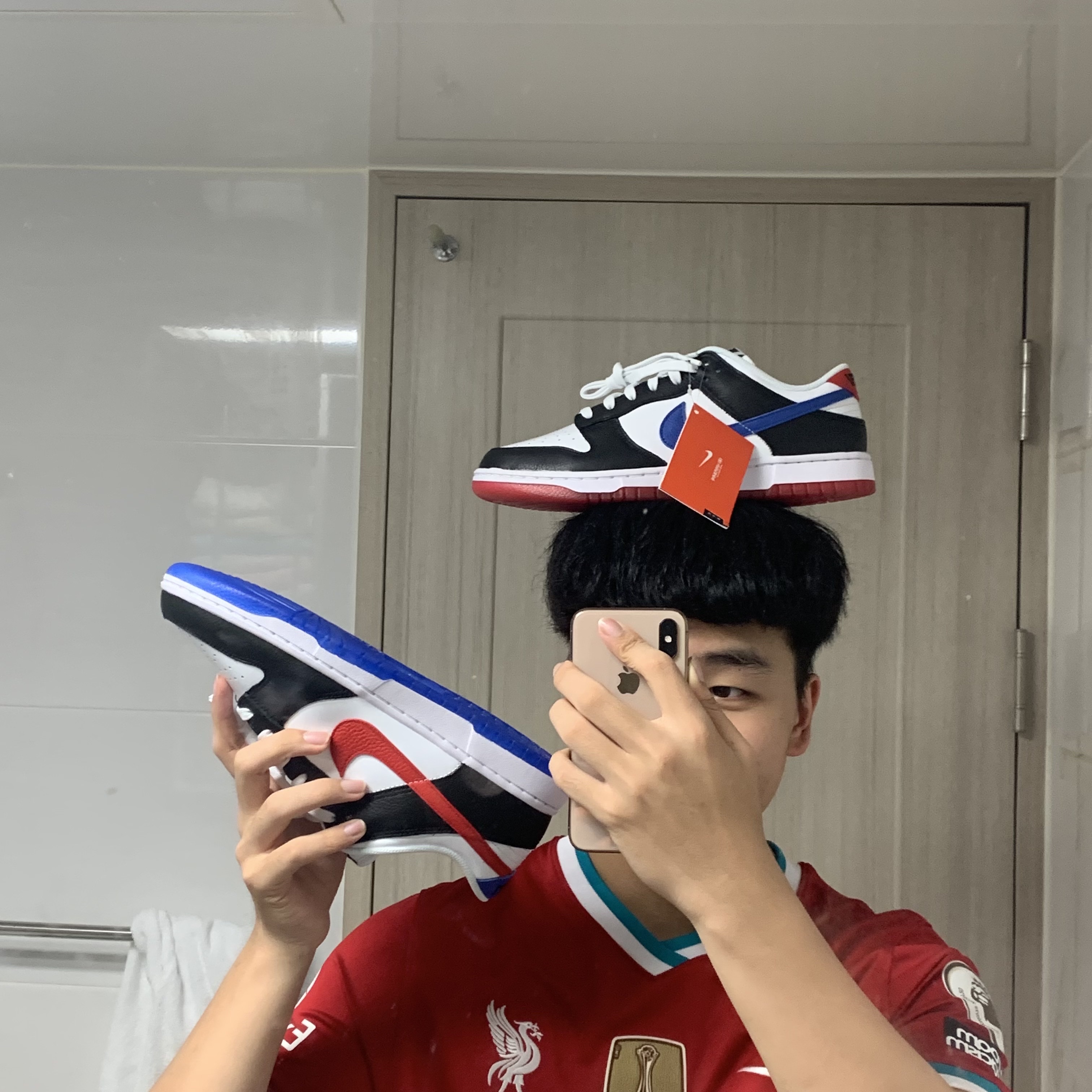 Nike Dunk Low SE Seoul 착용 스타일 - 1