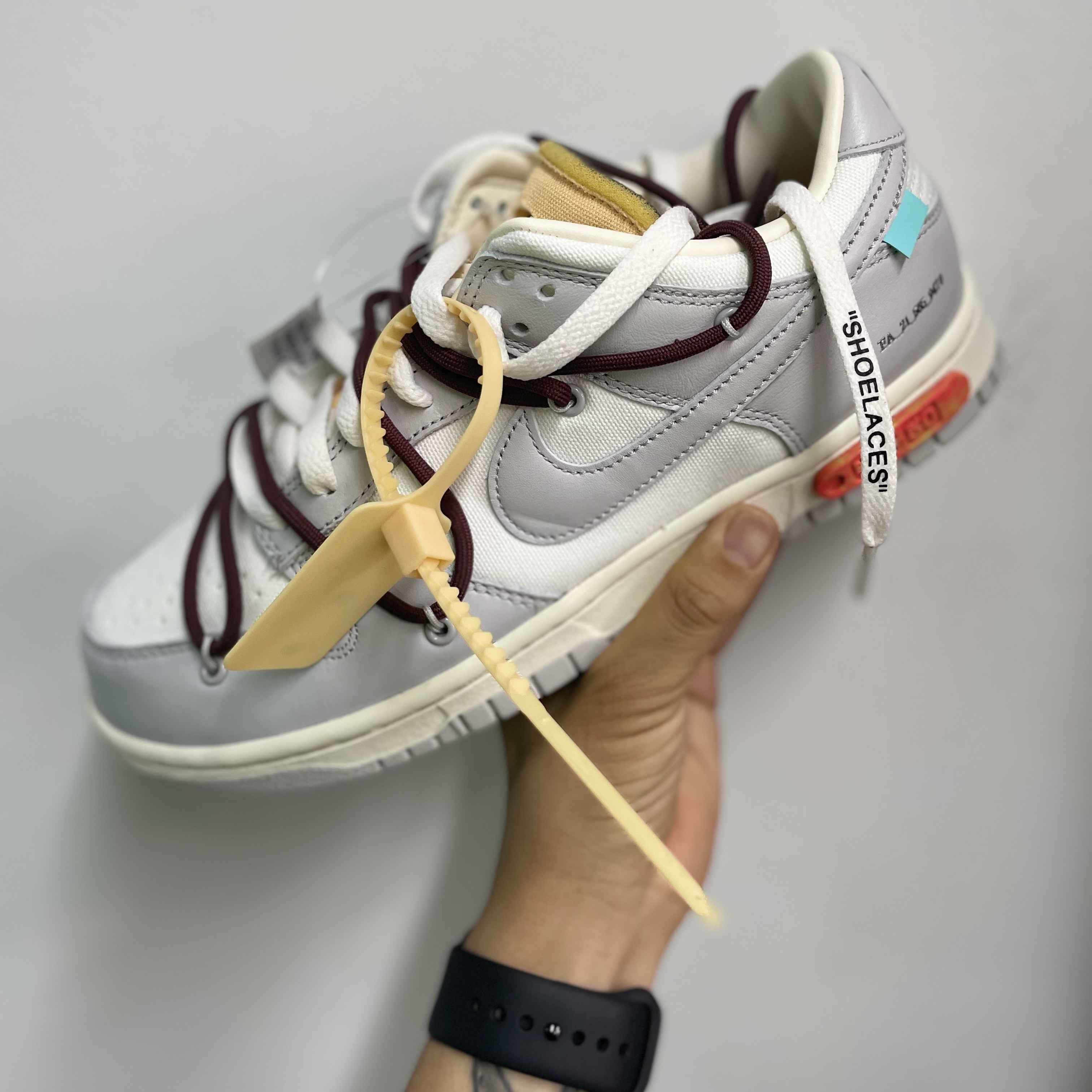 Nike x Off-White Dunk Low The 50 - Lot 46 착용 스타일 - 2