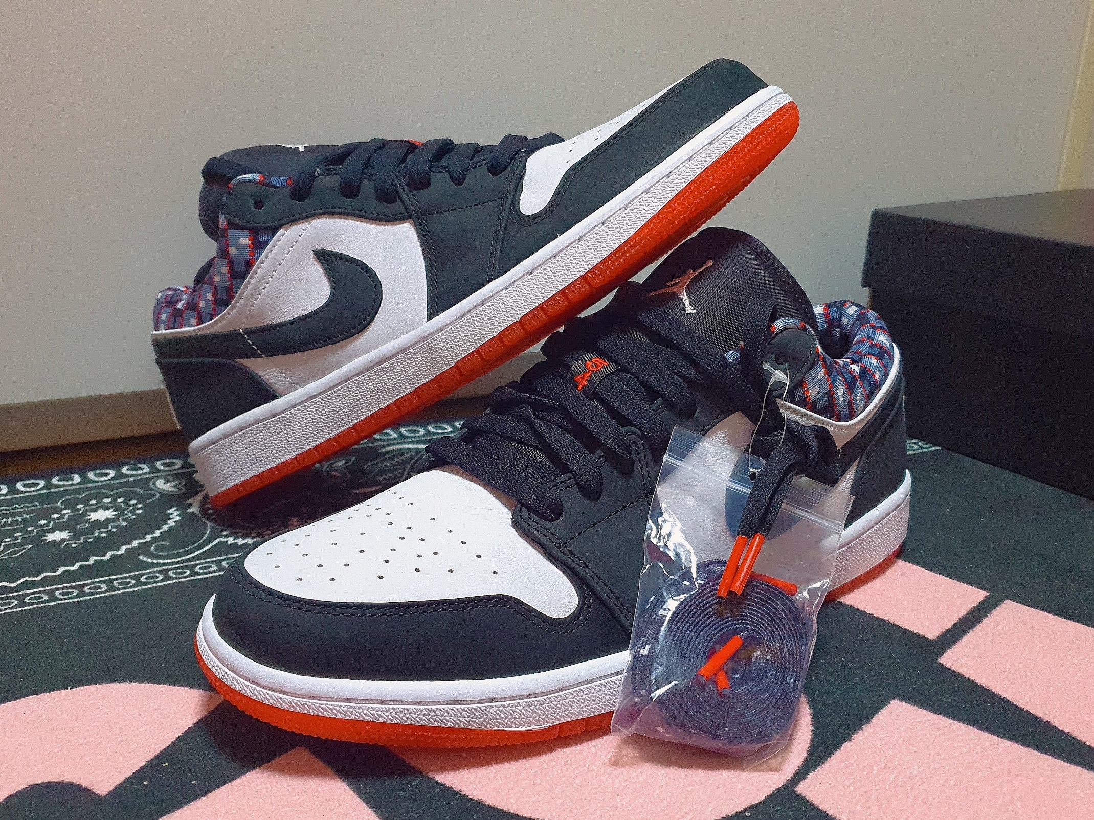 Jordan 1 Low Quai 54 2021 착용 스타일 - 1