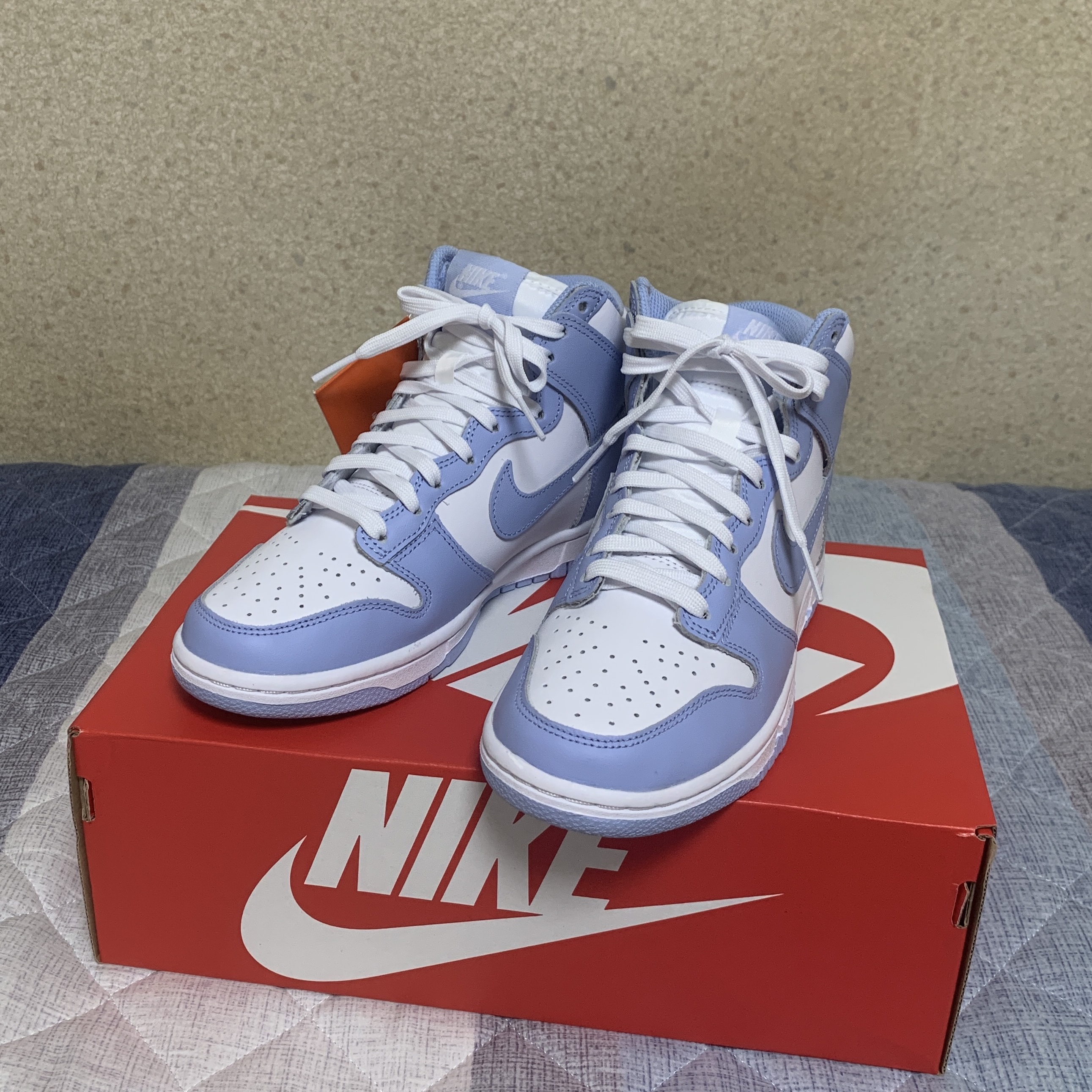 (W) Nike Dunk High Aluminum 착용 스타일 - 1