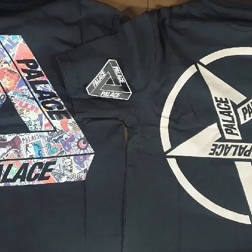 Palace Tri-Sticker Pack T-Shirt Black - 21FW, Palace Calm It Mosher T-Shirt Black - 21FW 착용 스타일