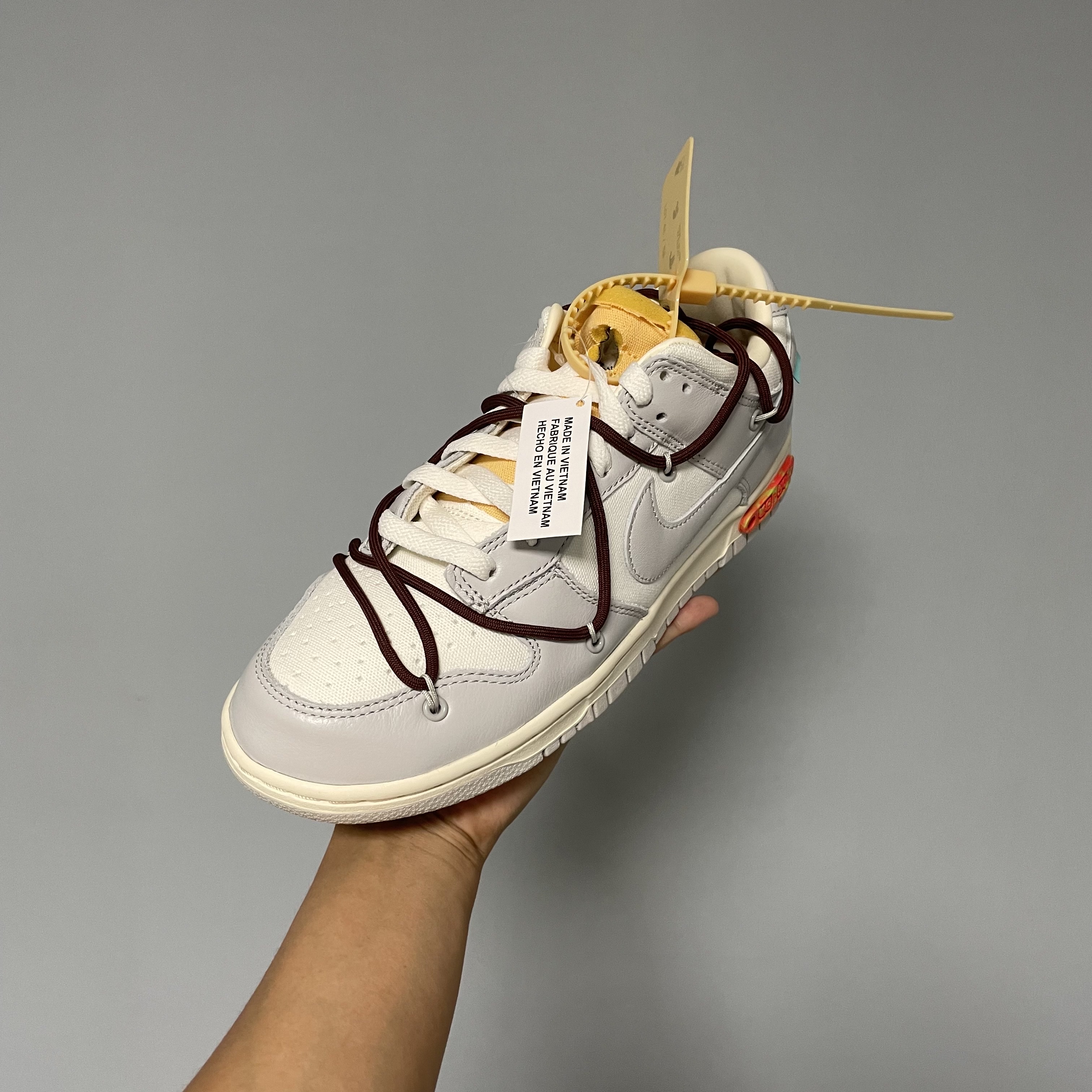 Nike x Off-White Dunk Low The 50 - Lot 46 착용 스타일 - 3