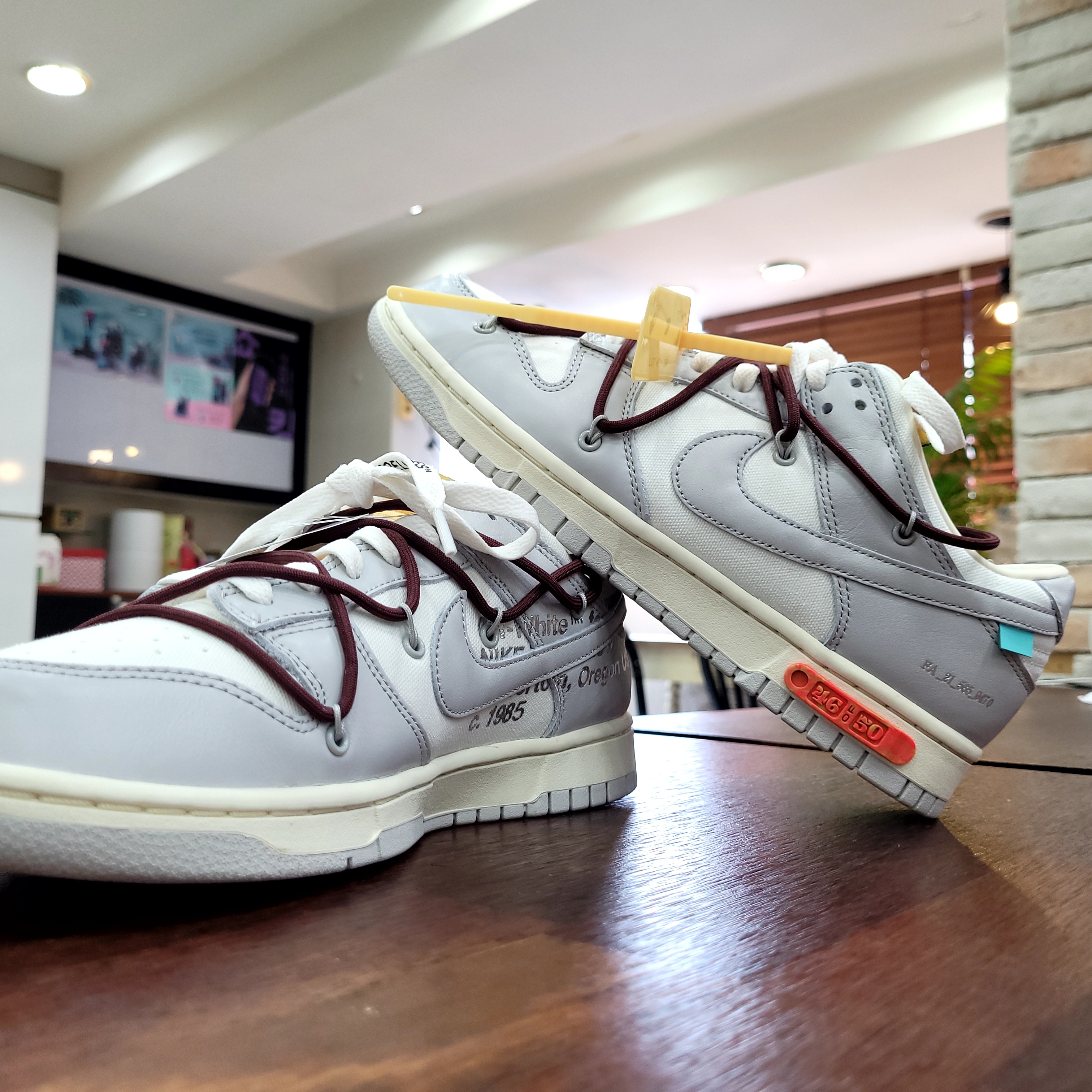 Nike x Off-White Dunk Low The 50 - Lot 46 착용 스타일
