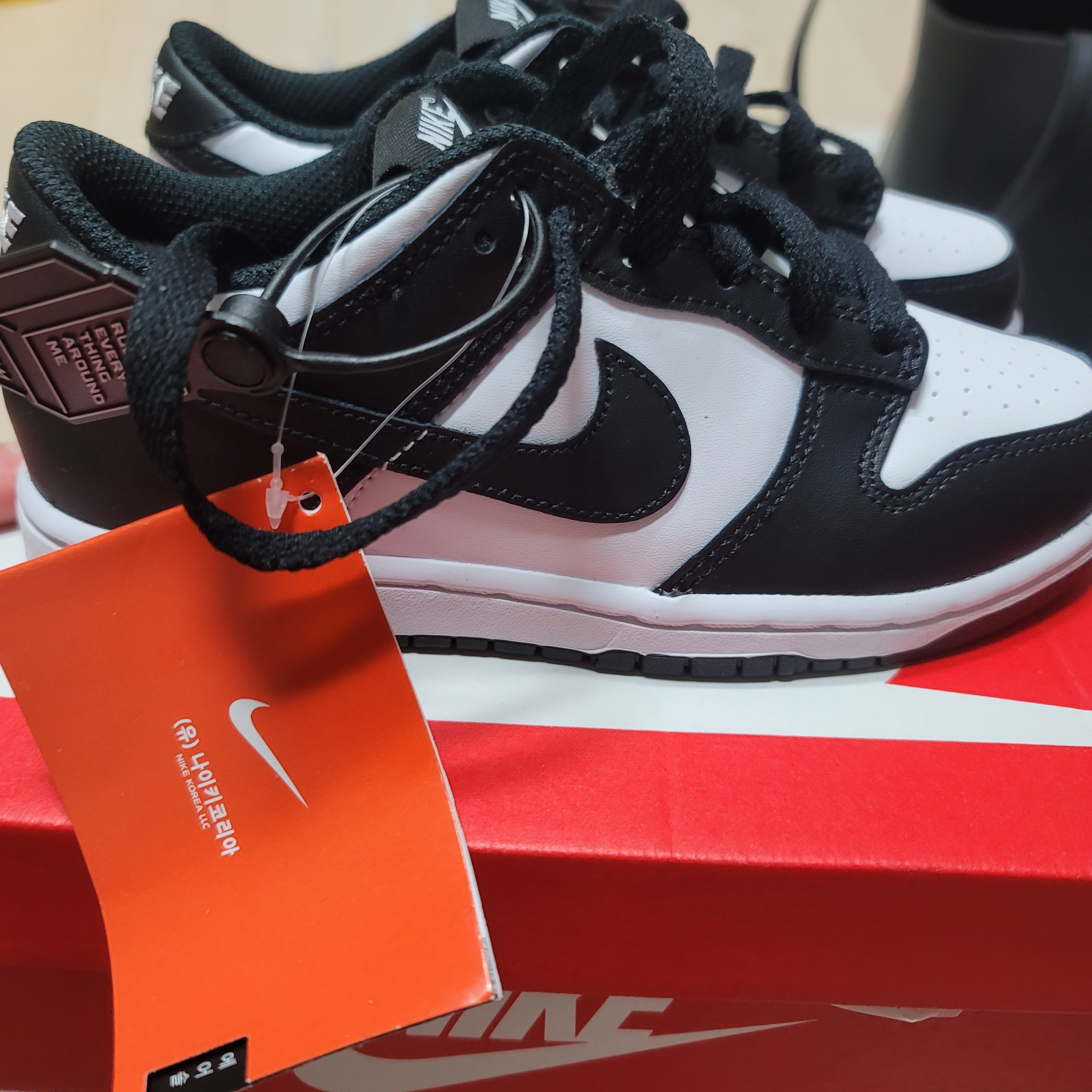 (PS) Nike Dunk Low Black 착용 스타일 - 2
