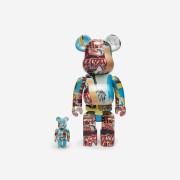 Bearbrick Jean-Michel Basquiat #6 100% & 400% Set