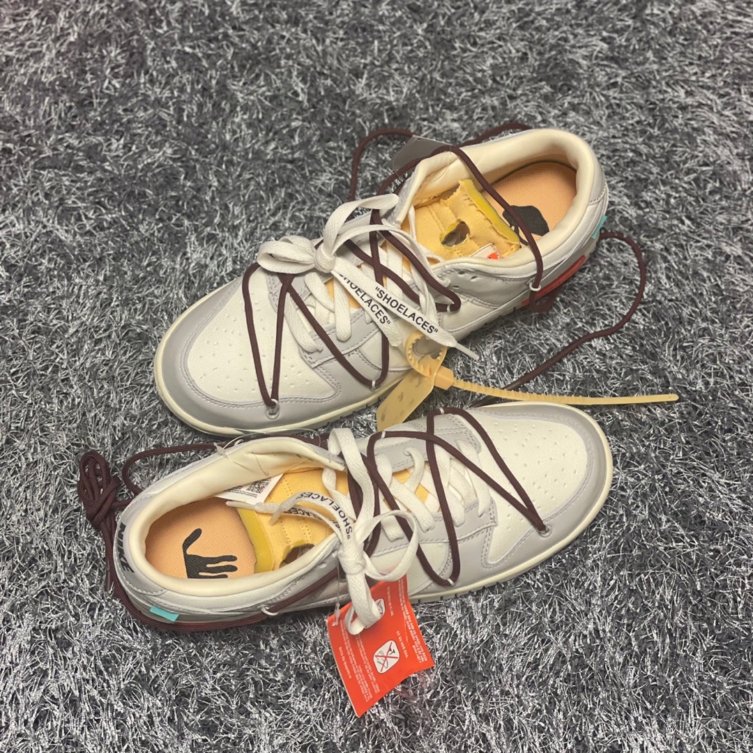 Nike x Off-White Dunk Low The 50 - Lot 46 착용 스타일 - 1