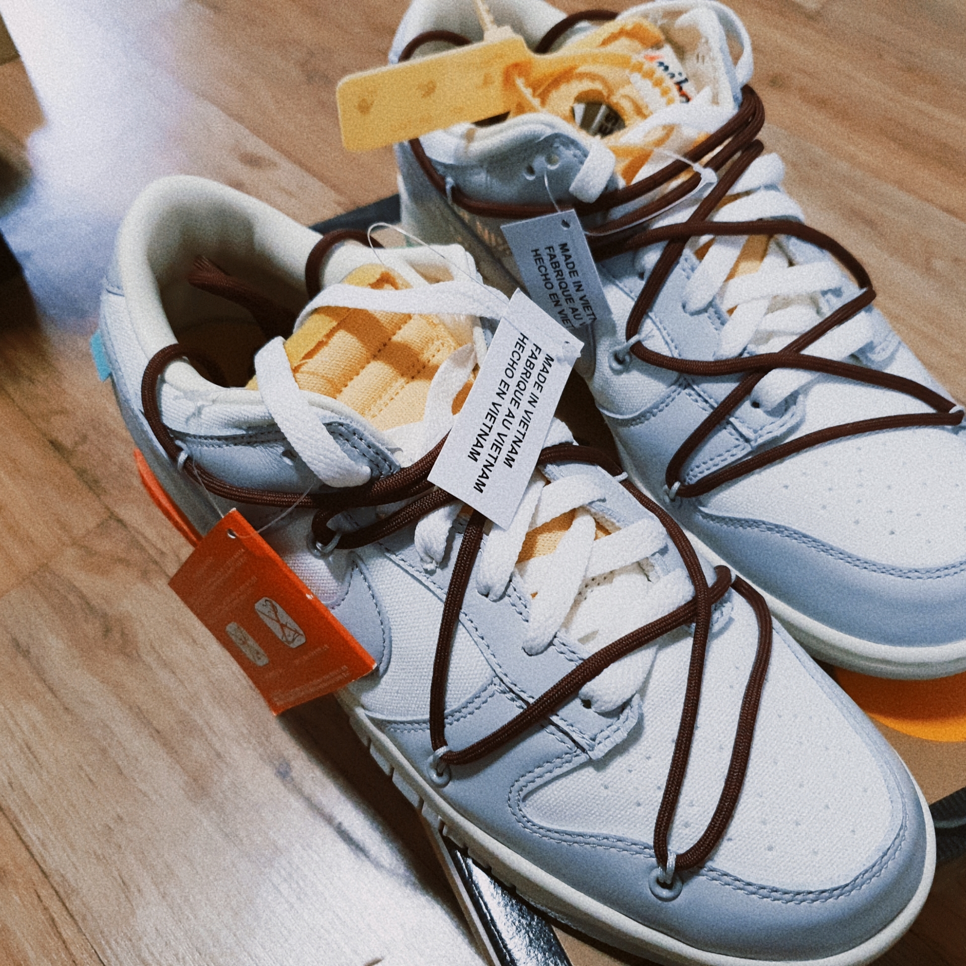Nike x Off-White Dunk Low The 50 - Lot 46 착용 스타일 - 4
