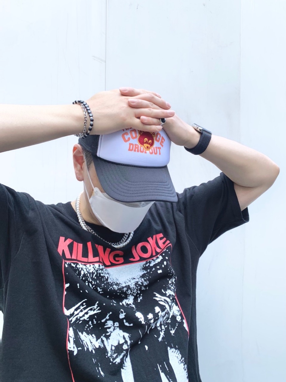 Nike x Peaceminusone Air Force 1 Low Para-Noise 착용 스타일 - 3