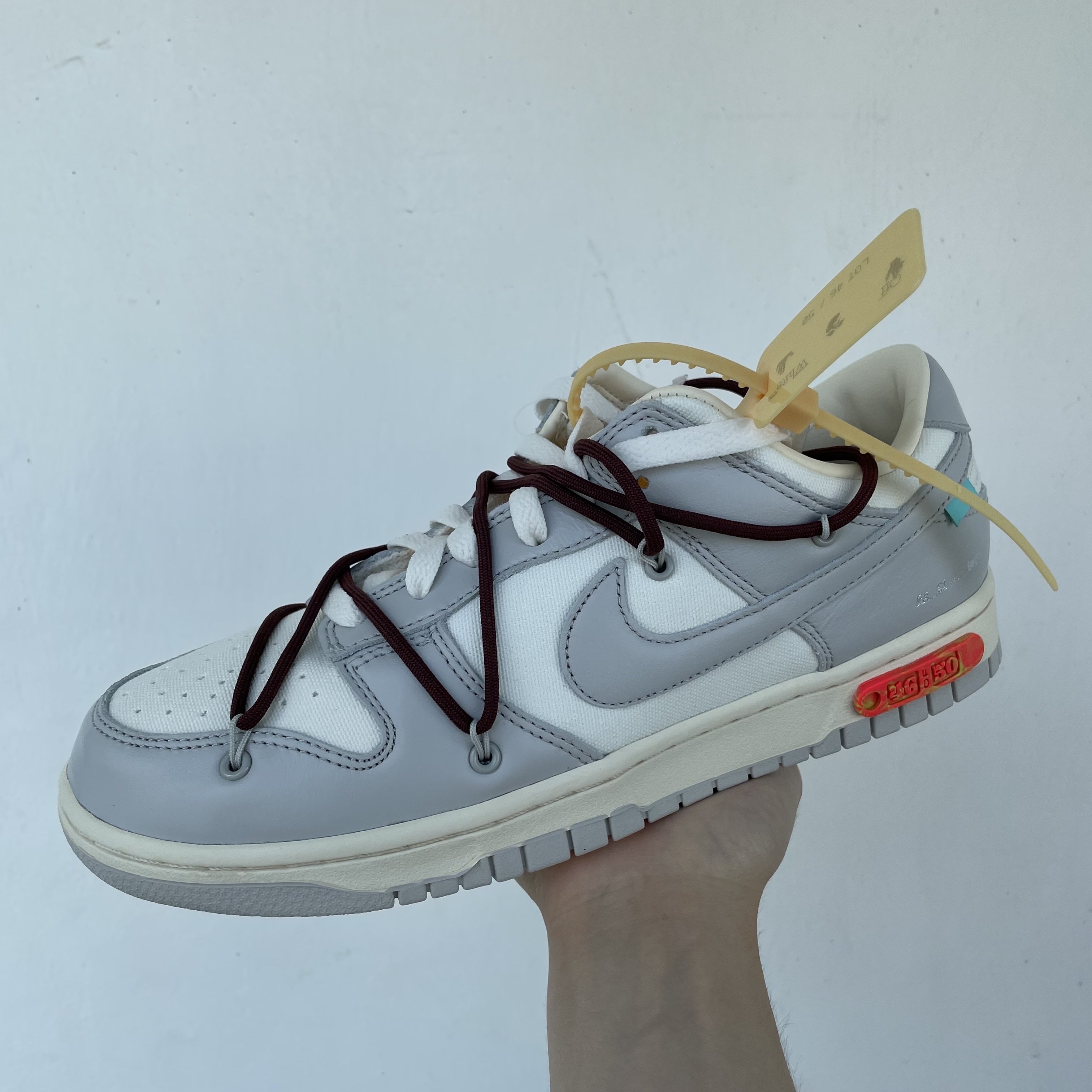 Nike x Off-White Dunk Low The 50 - Lot 46 착용 스타일 - 1