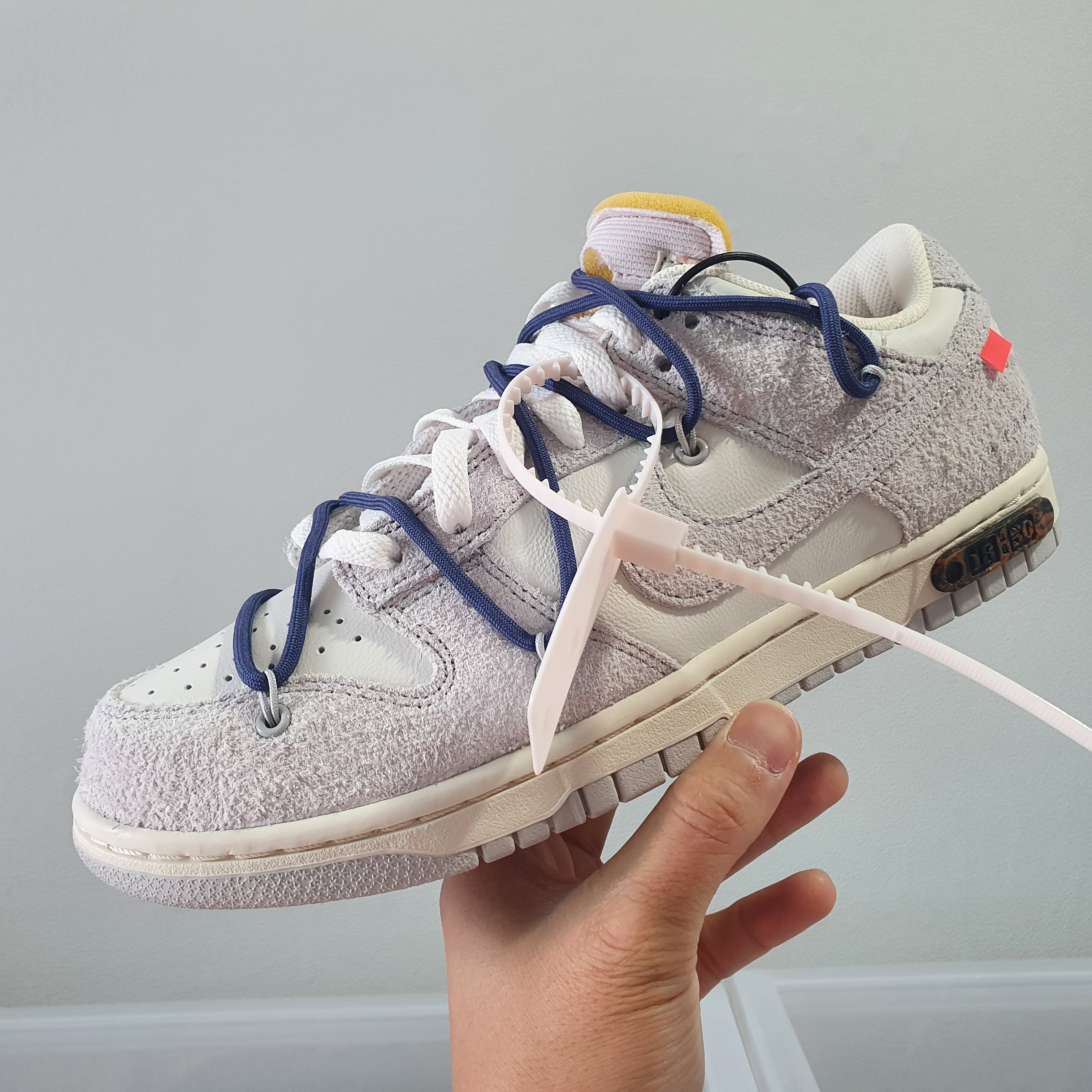 Nike x Off-White Dunk Low The 50 - Lot 18 착용 스타일 - 1
