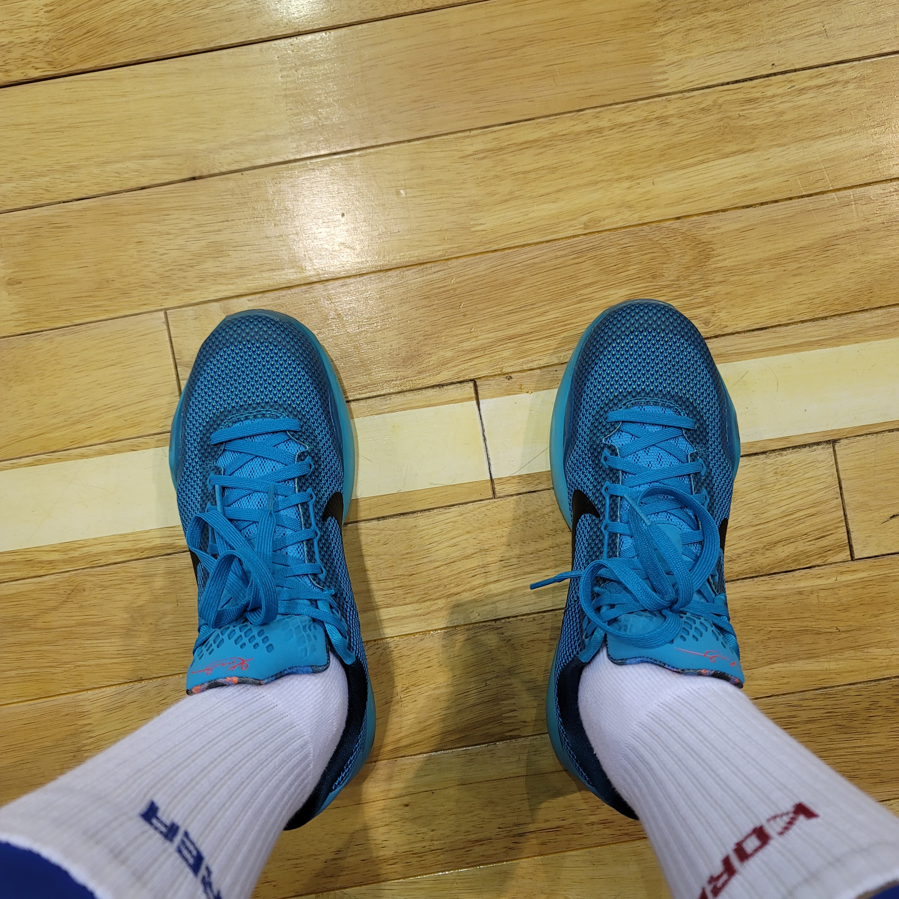 Nike Kobe 10 5AM Flight 착용 스타일