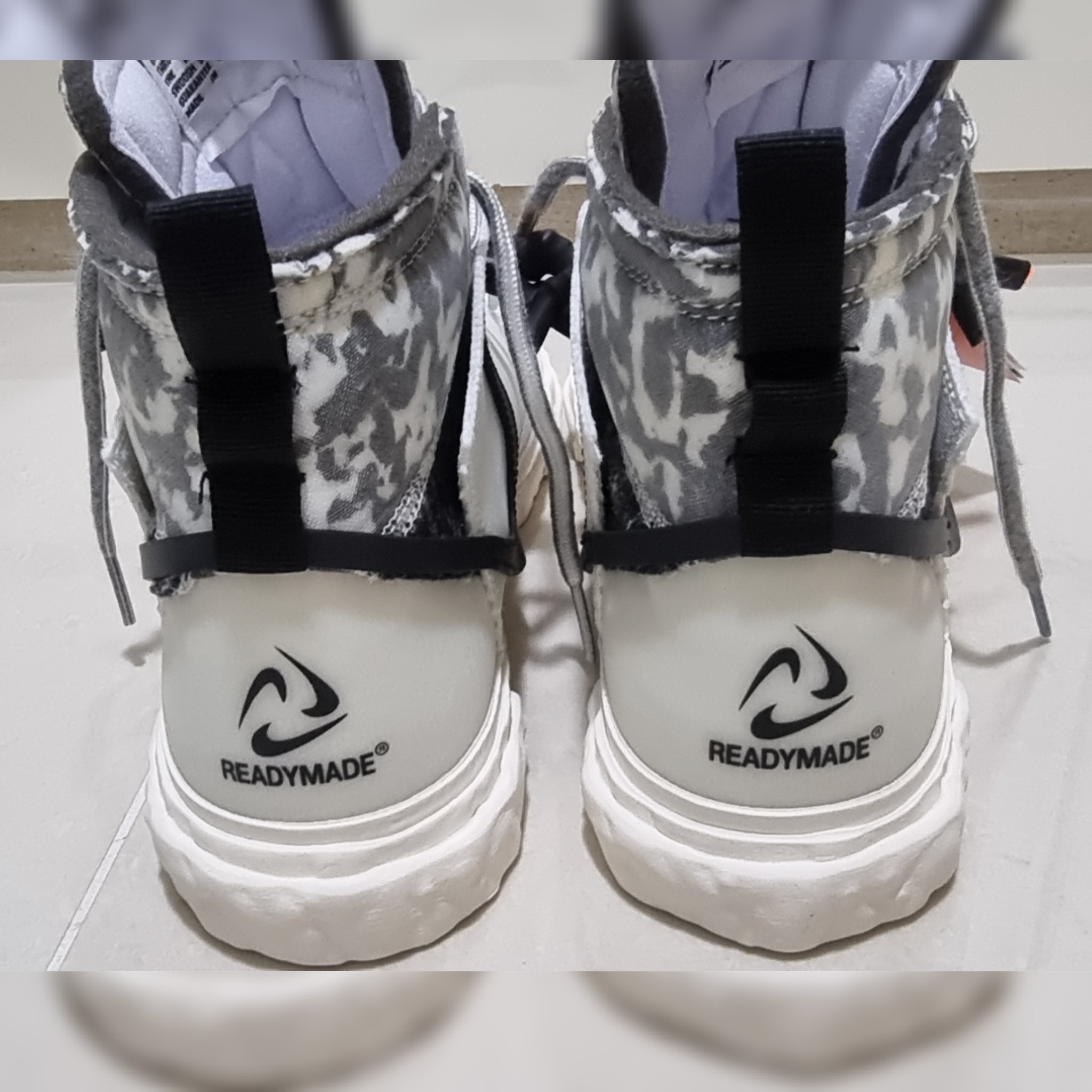 Nike x Readymade Blazer Mid White 착용 스타일 - 4