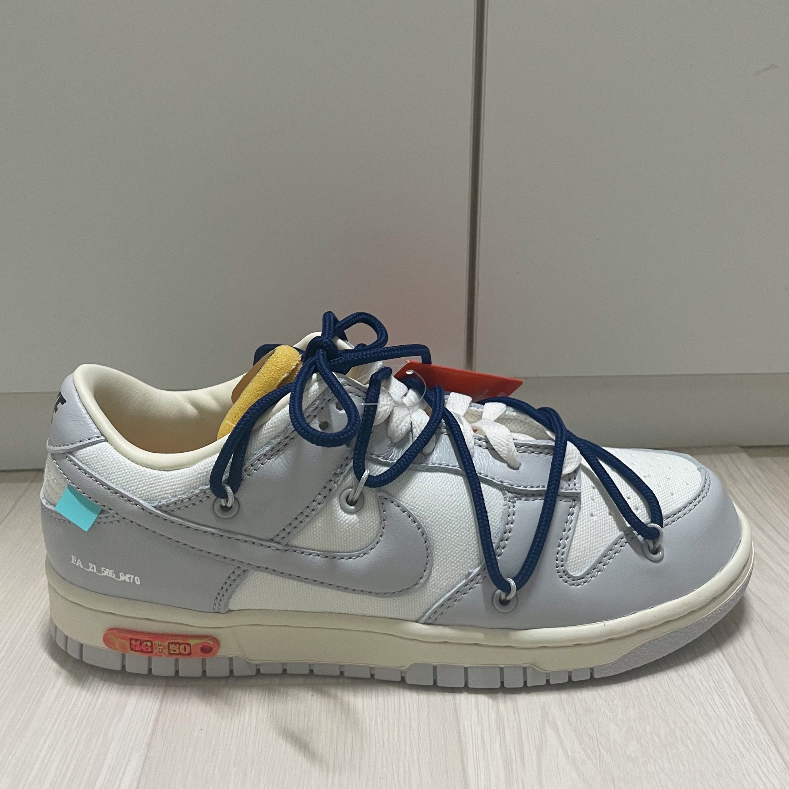 Nike x Off-White Dunk Low The 50 - Lot 46 착용 스타일 - 2