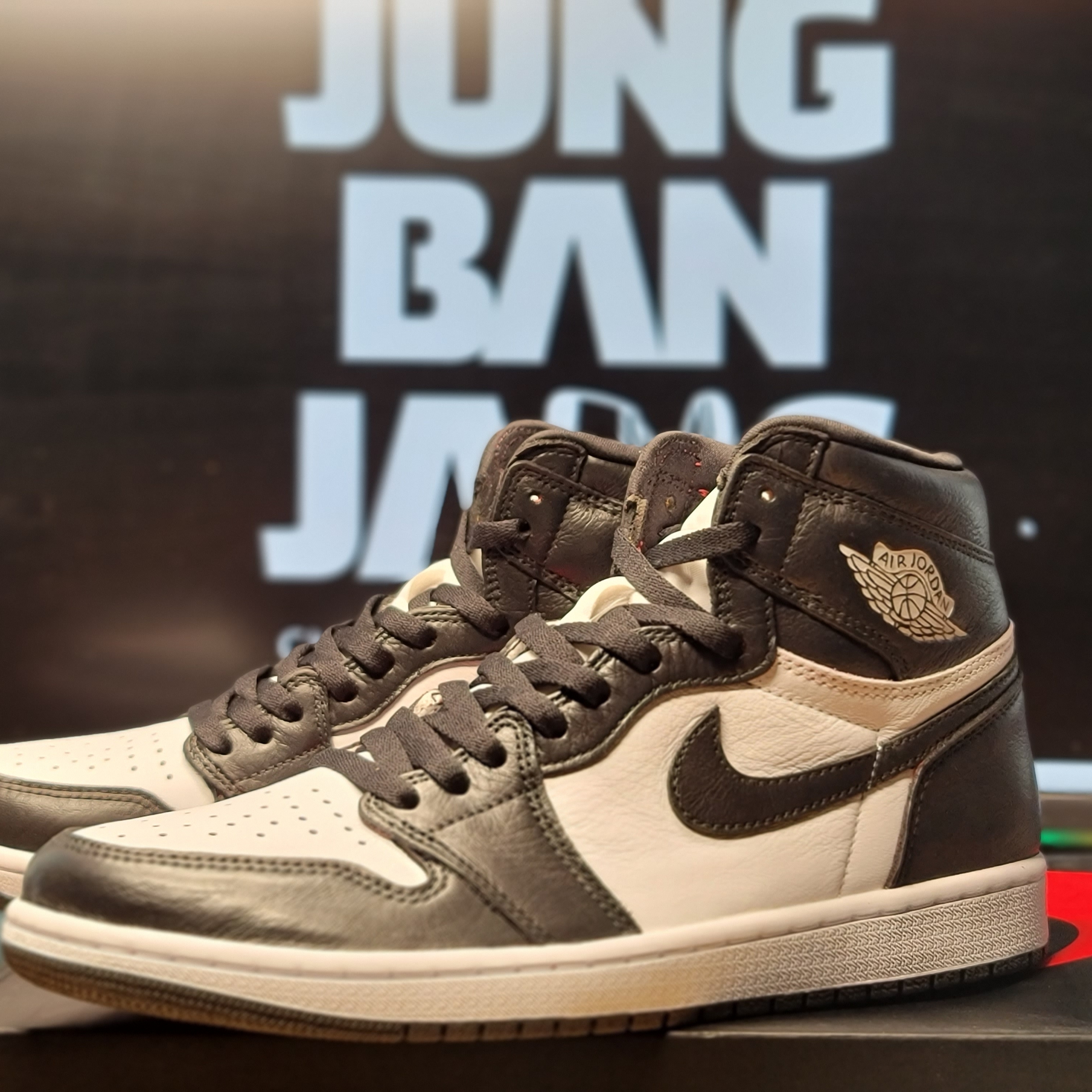 Jordan 1 Retro High OG Light Fusion Red 착용 스타일 - 3