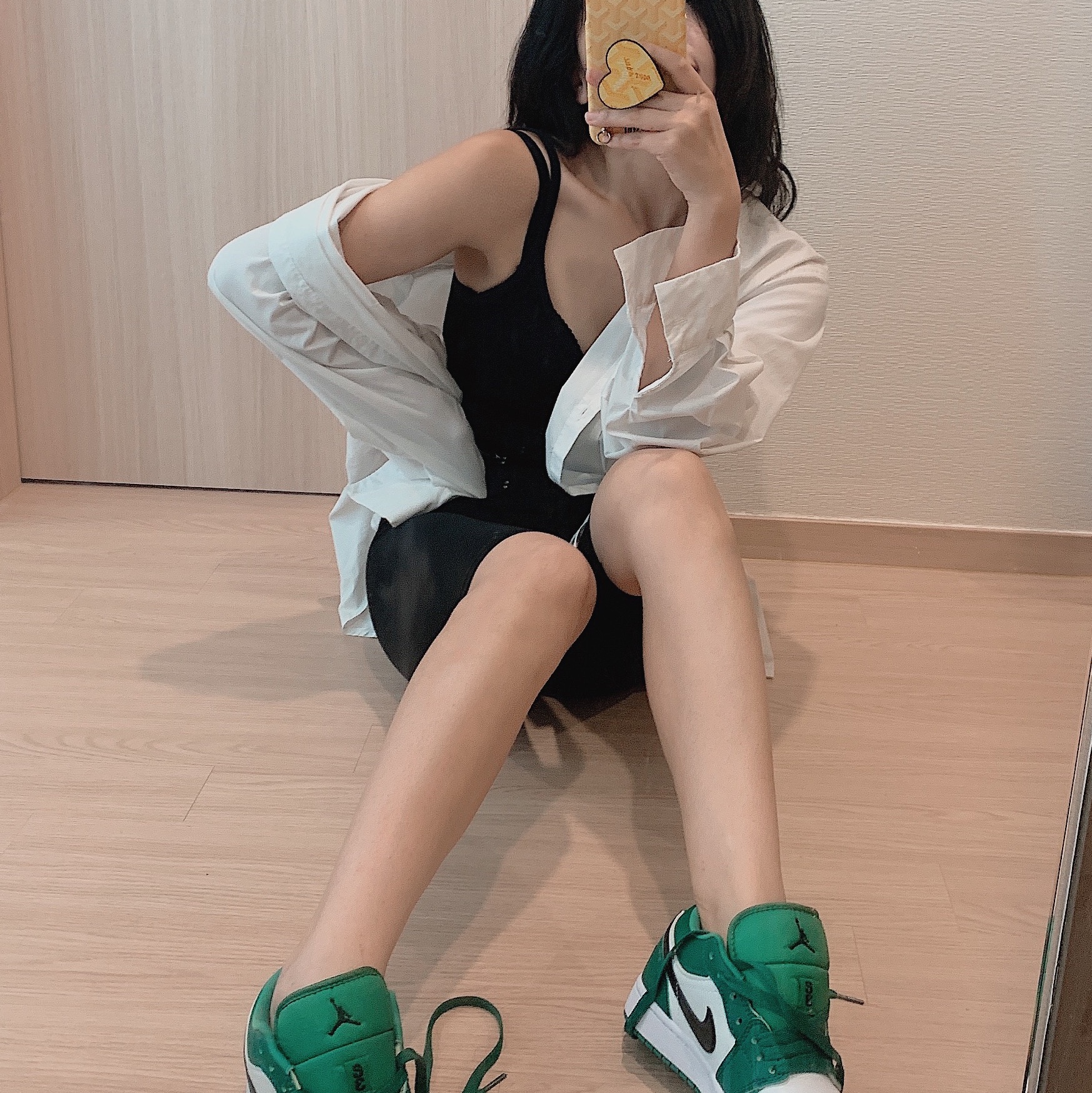 Jordan 1 Low Pine Green 착용 스타일 - 3