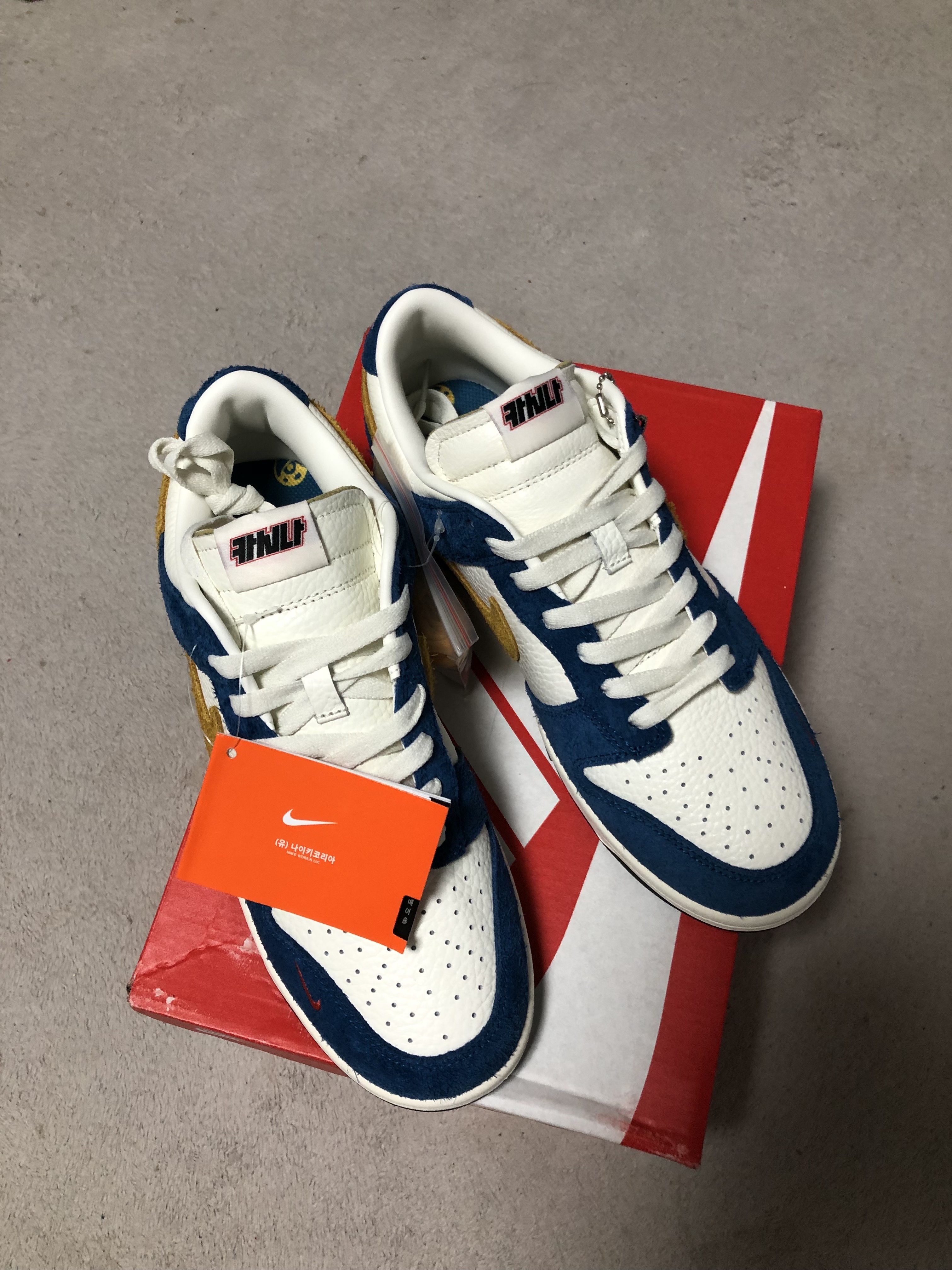 Nike x Kasina Dunk Low 80's Bus 착용 스타일 - 3