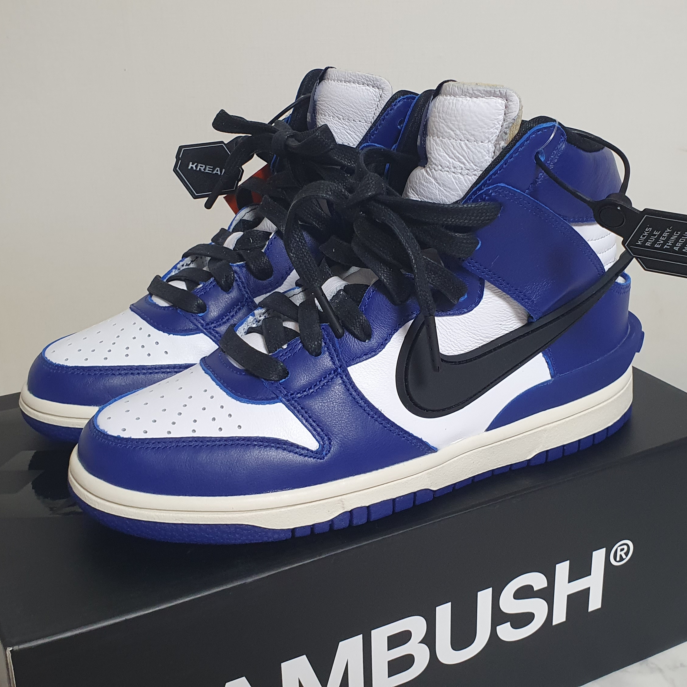 Nike x Ambush Dunk High Deep Royal Blue 착용 스타일 - 2