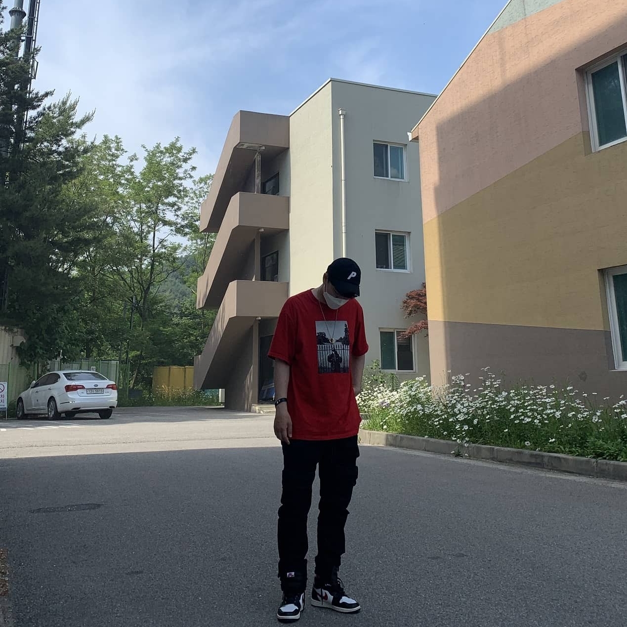 Palace P 6-Panel Black, Supreme x Undercover Public Enemy White House T-Shirt Black - 18SS ์ฐฉ์ฉ ์คํ์ผ