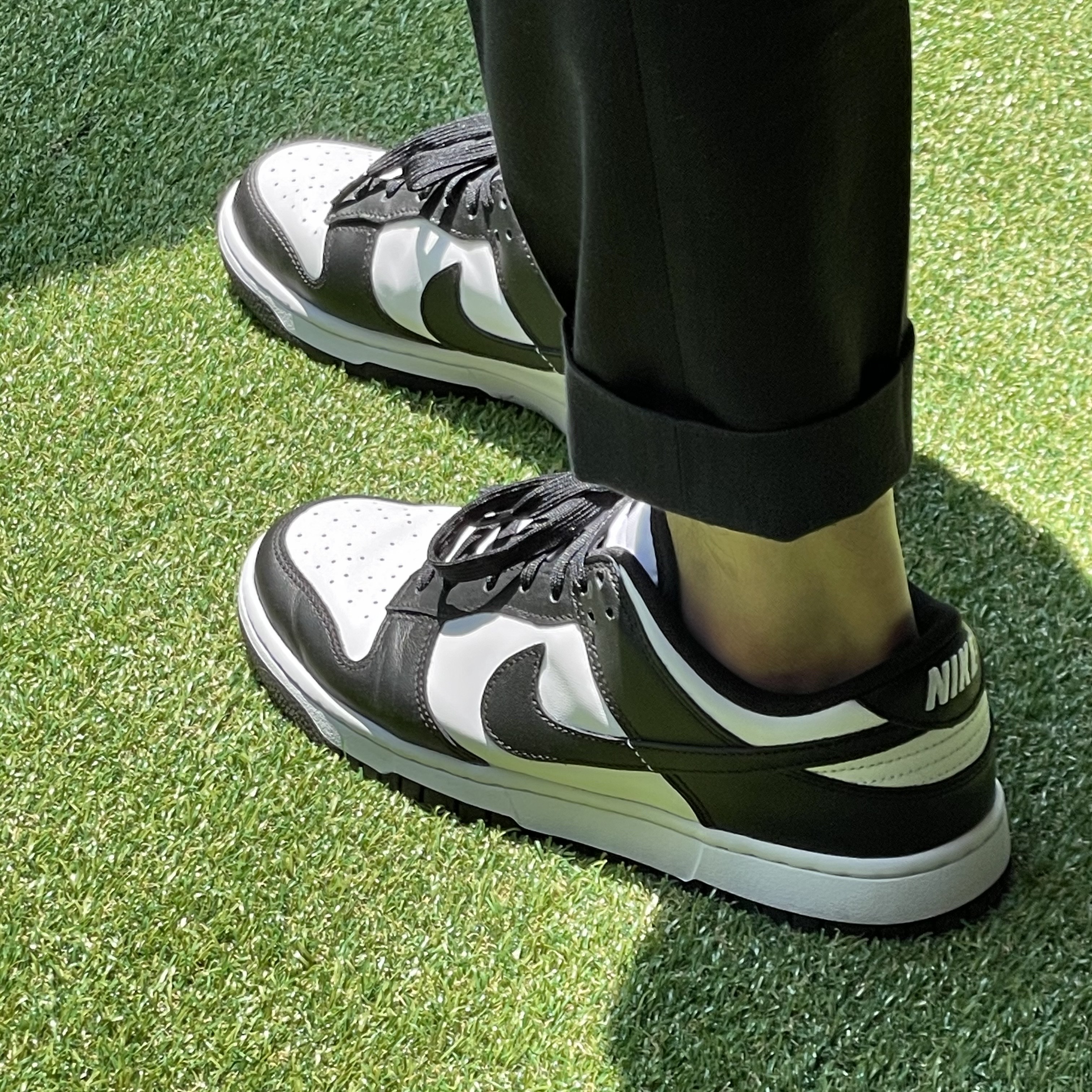 Nike Dunk Low Retro Black 착용 스타일