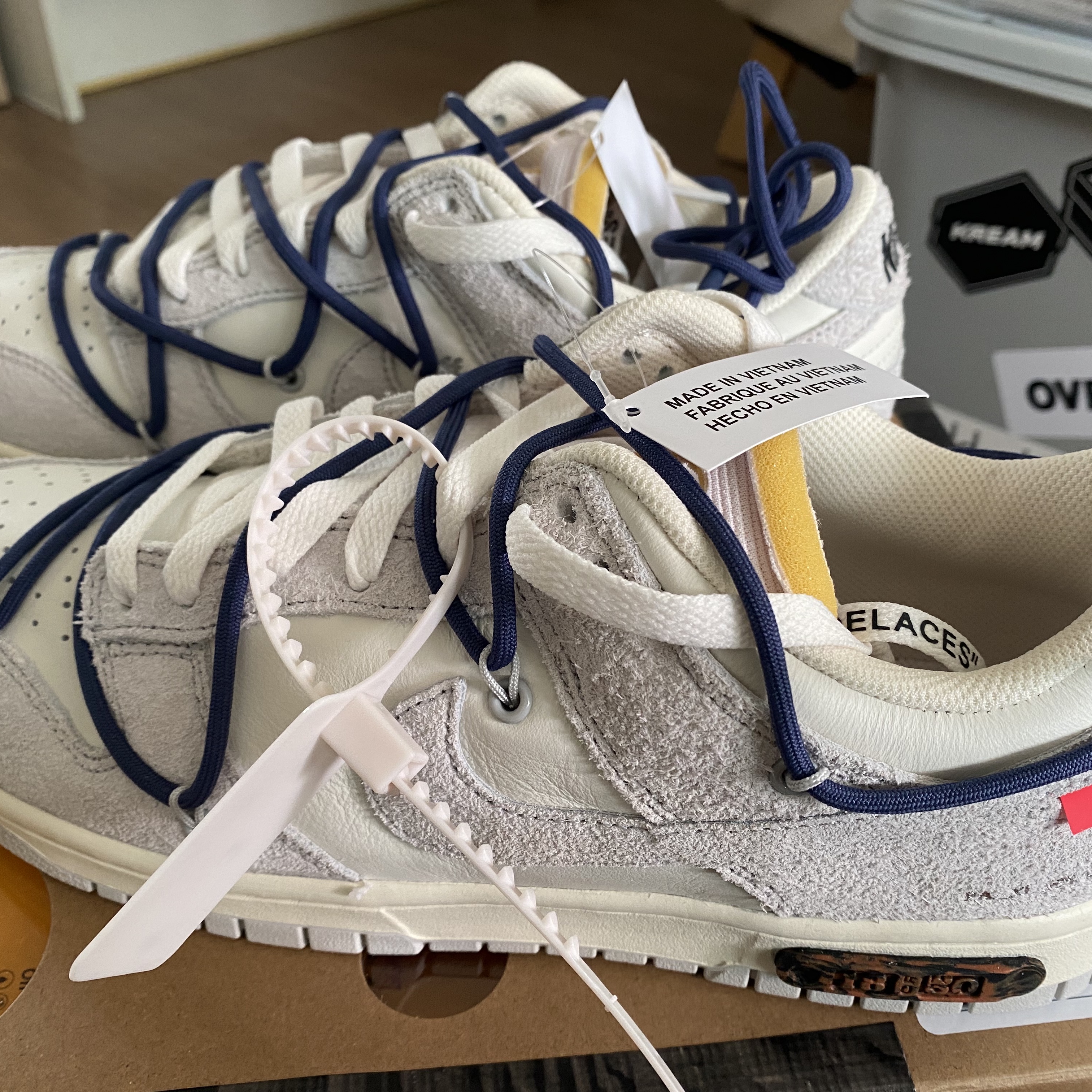 Nike x Off-White Dunk Low The 50 - Lot 18 착용 스타일 - 2