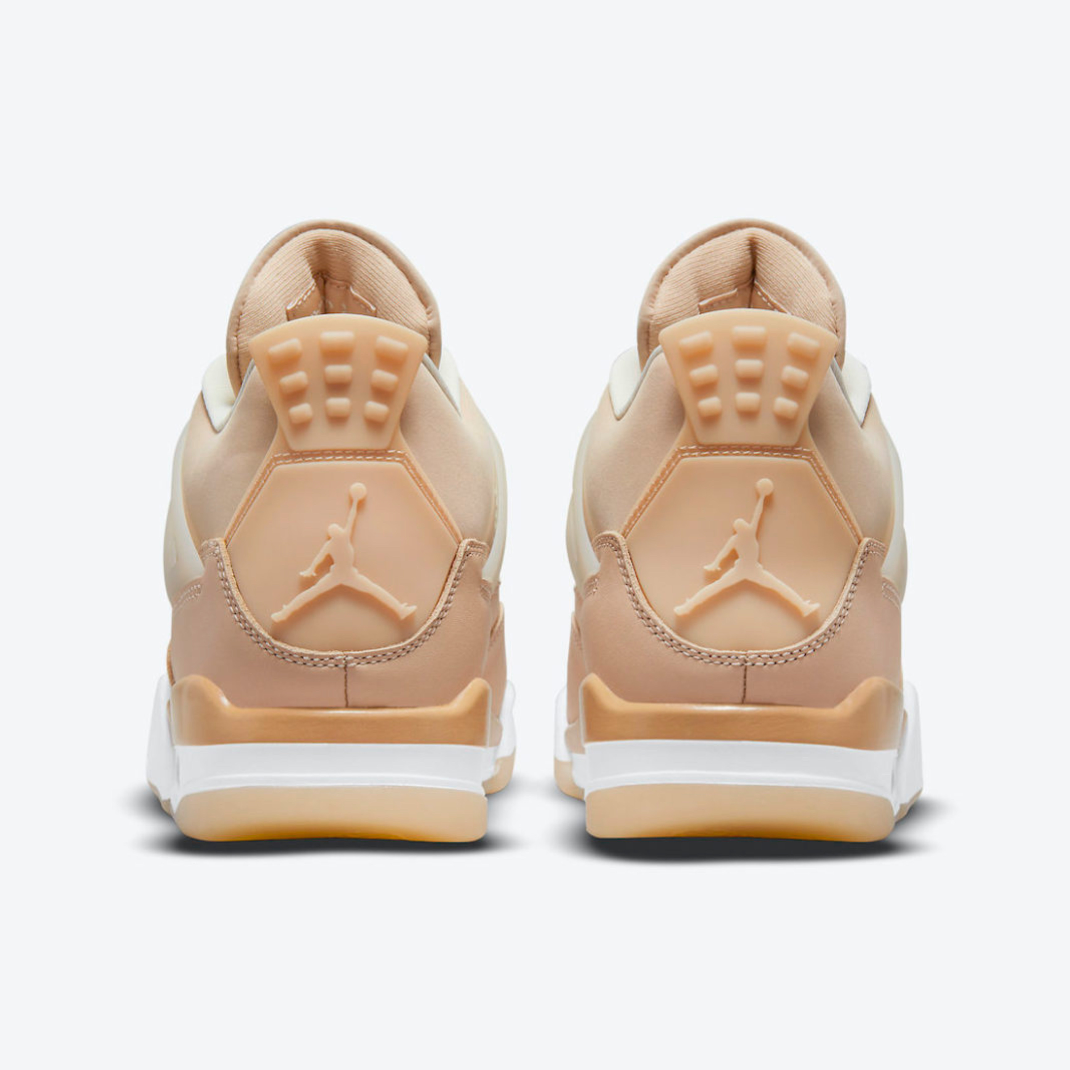 (W) Jordan 4 x Off-White Retro SP Sail 착용 스타일 - 5