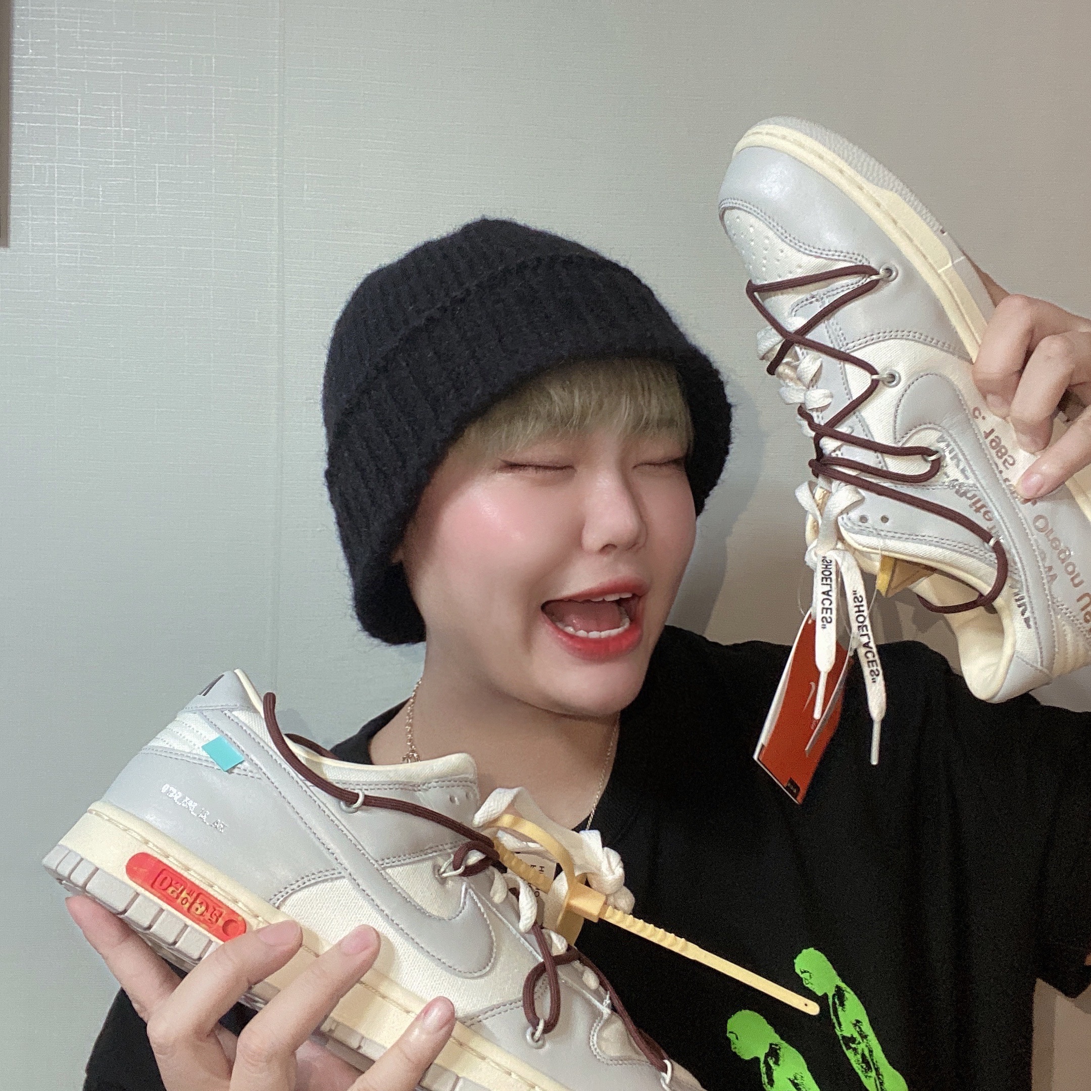Nike x Off-White Dunk Low The 50 - Lot 46 착용 스타일 - 1