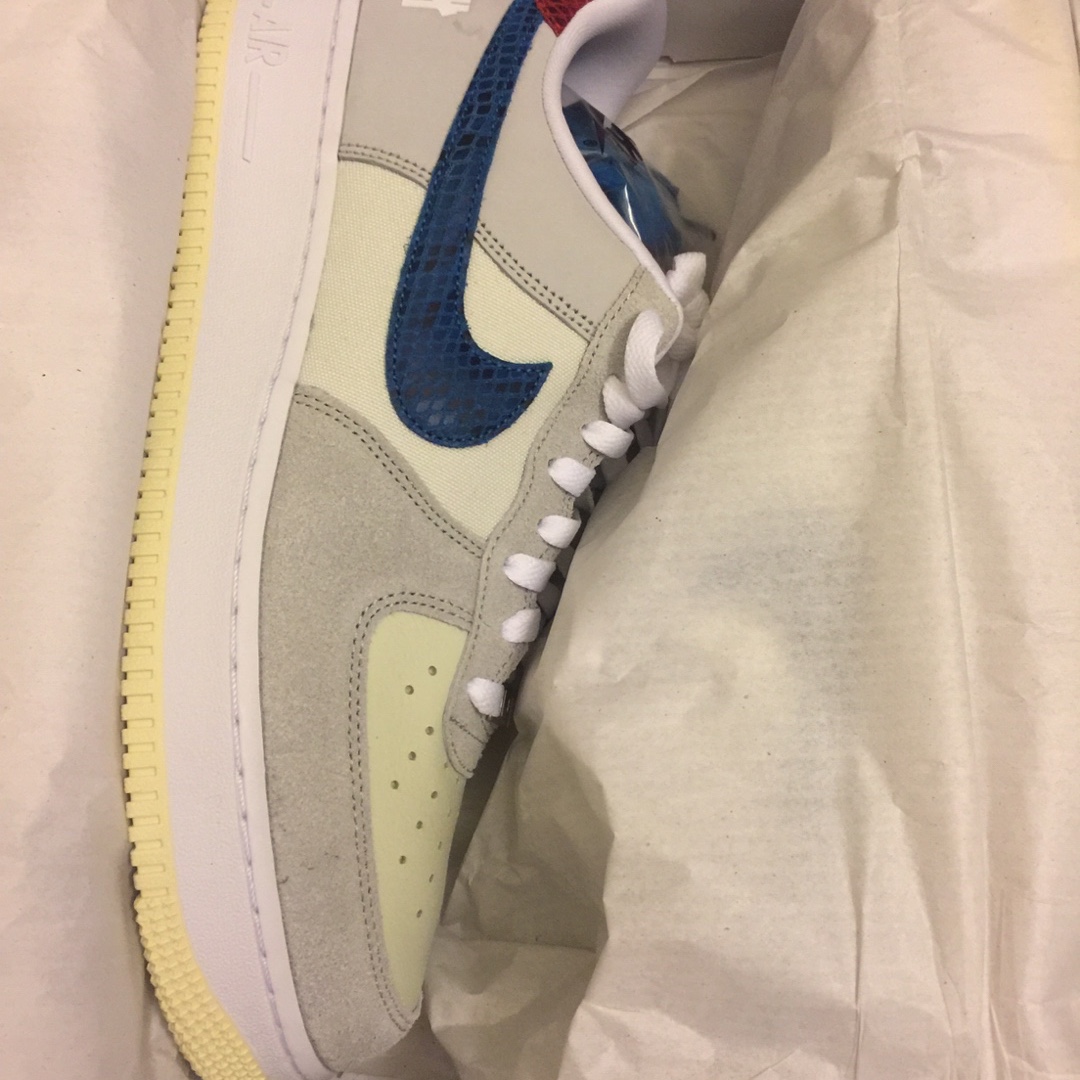 Nike x Undefeated Air Force 1 Low SP 5 On It 착용 스타일