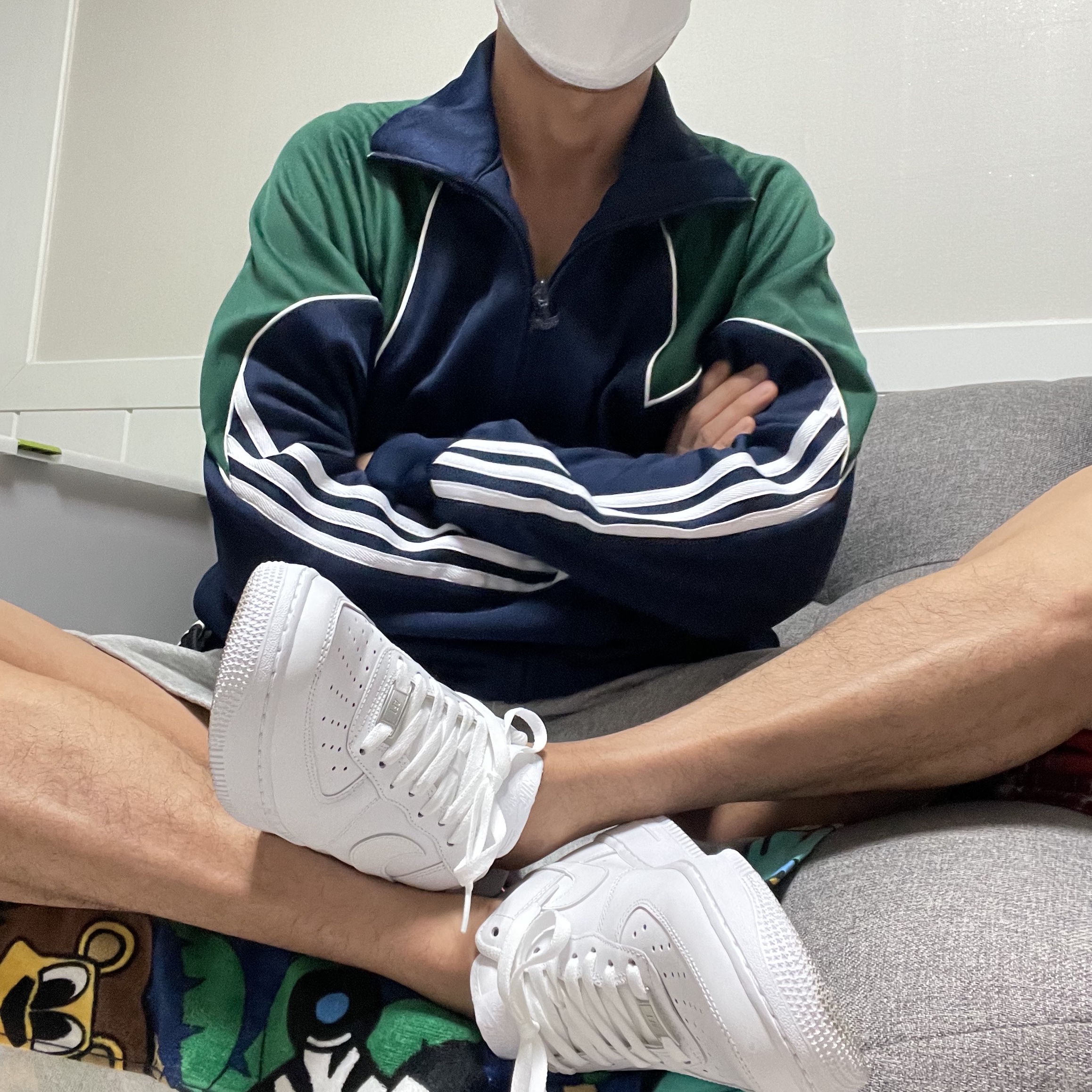 Nike Air Force 1 '07 Low White 착용 스타일