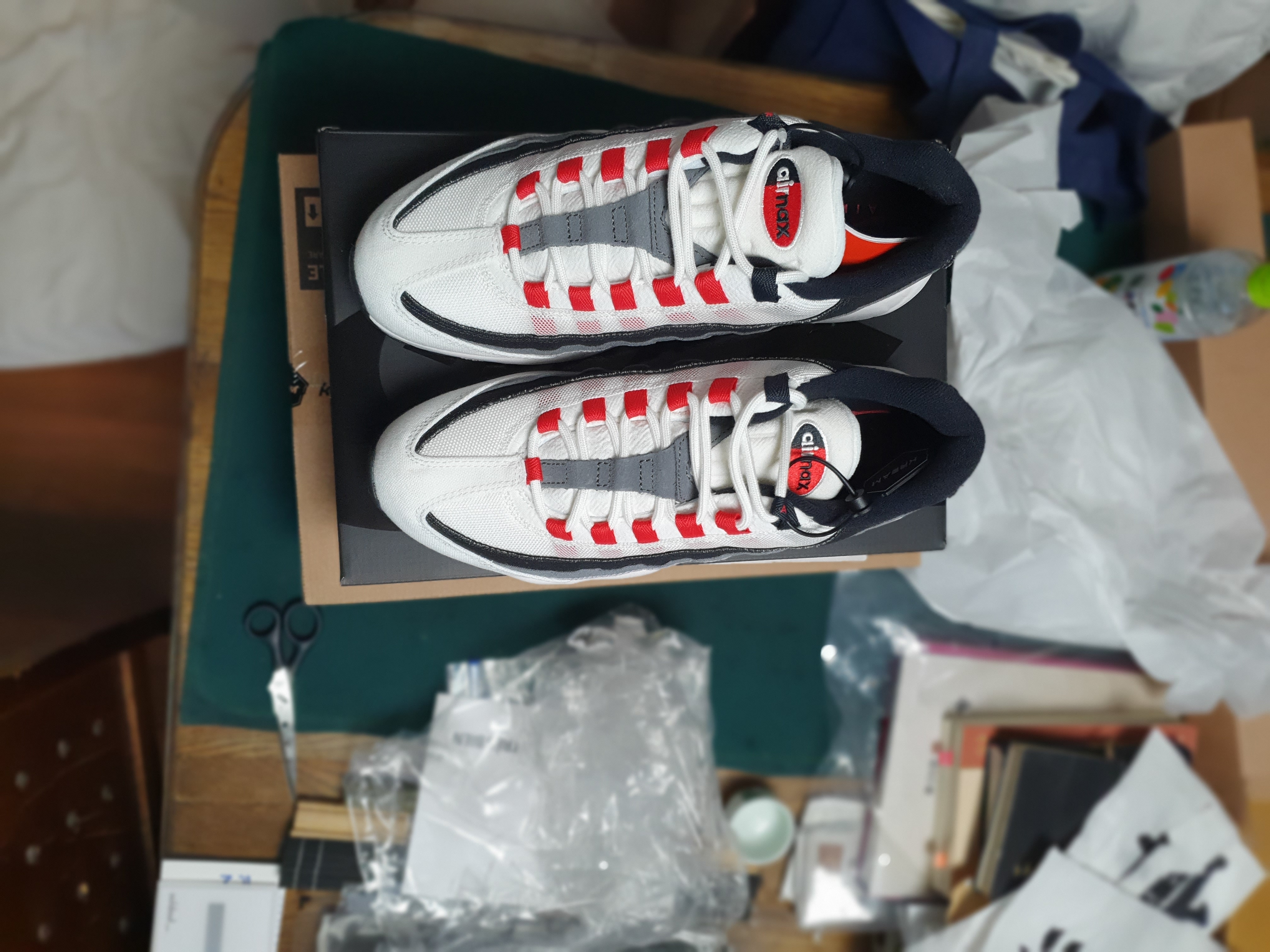 Nike Air Max 95 QS Smoke Grey 착용 스타일 - 4