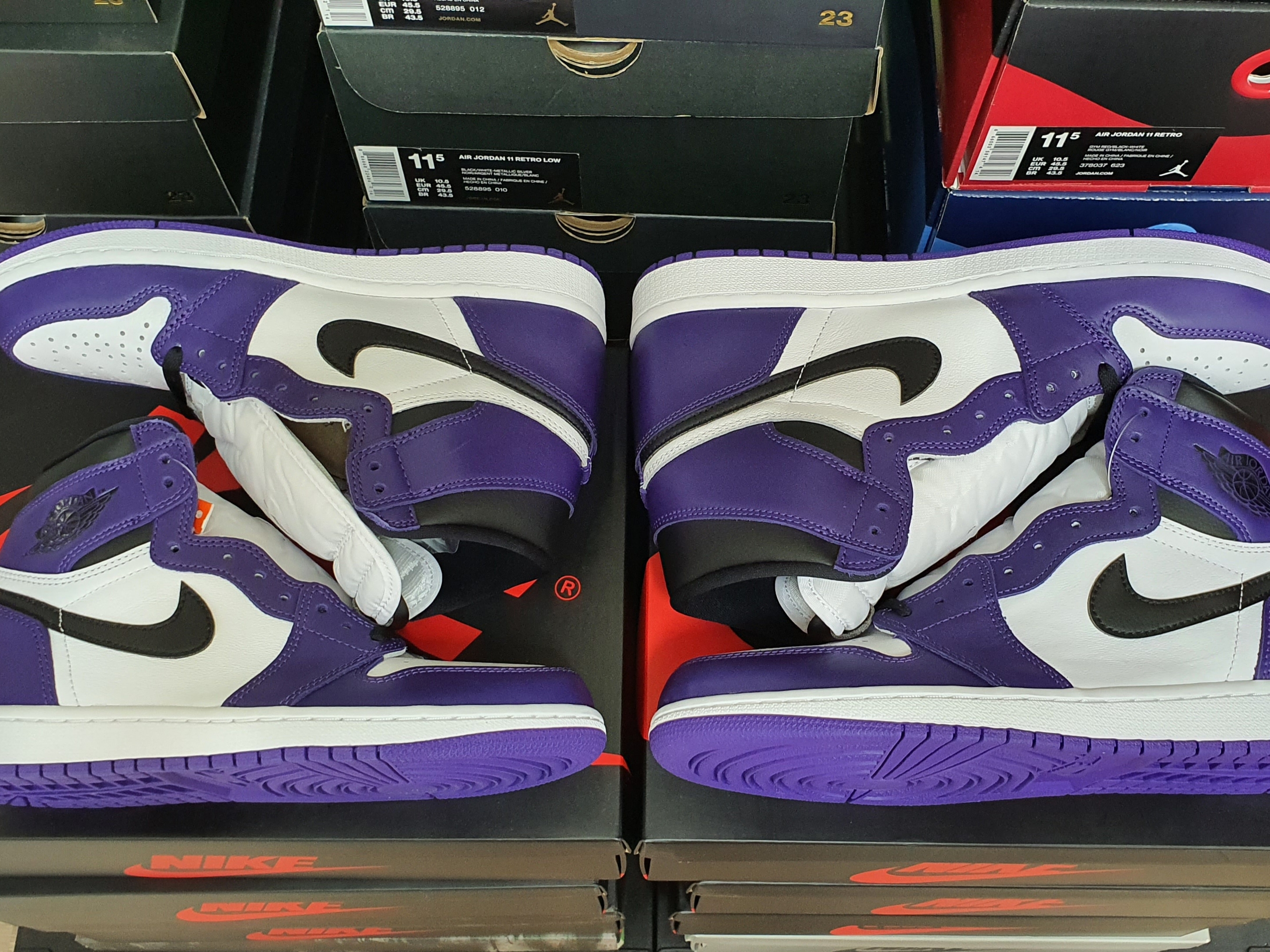 Jordan 1 Retro High OG Court Purple 2020 착용 스타일
