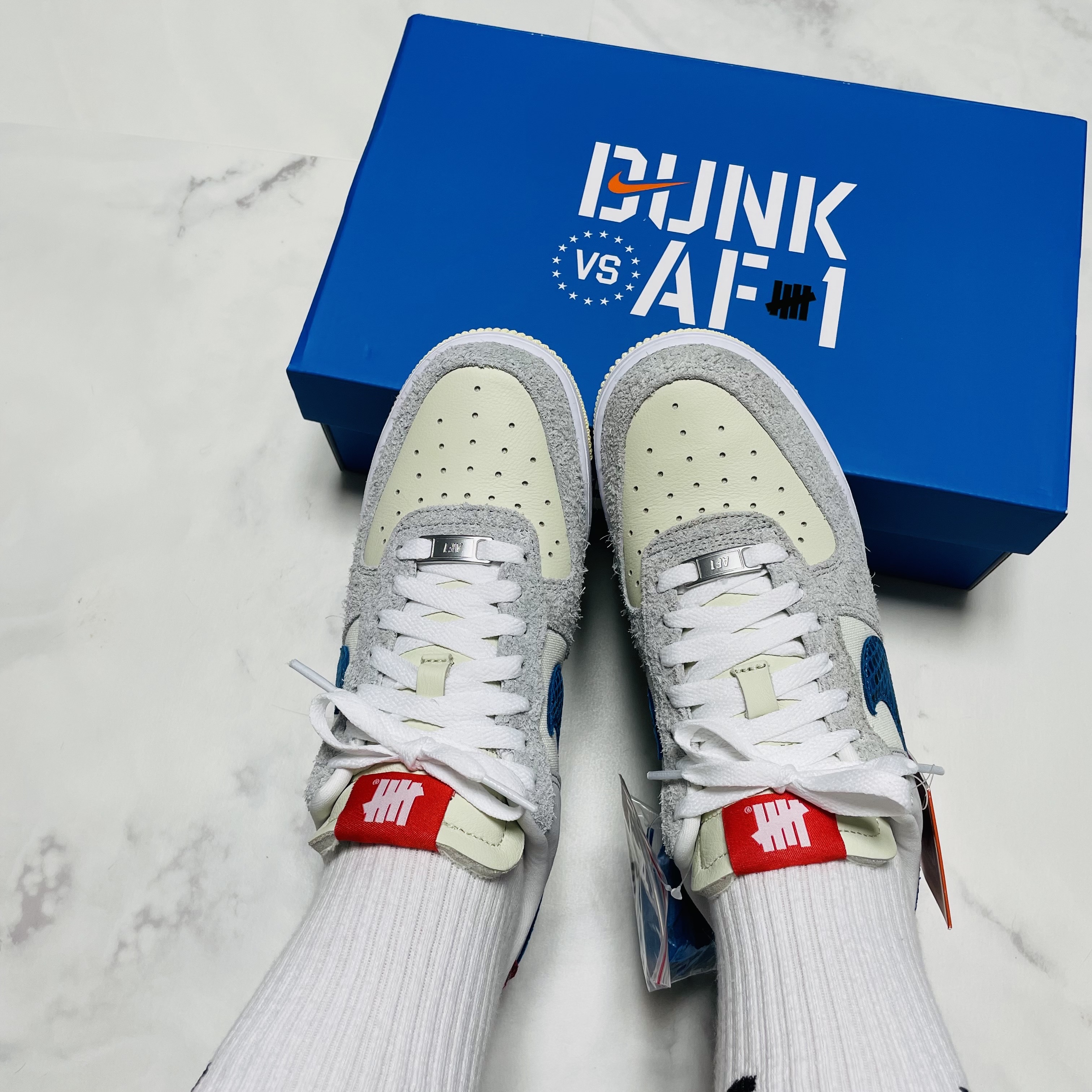 Nike x Undefeated Air Force 1 Low SP 5 On It 착용 스타일 - 2