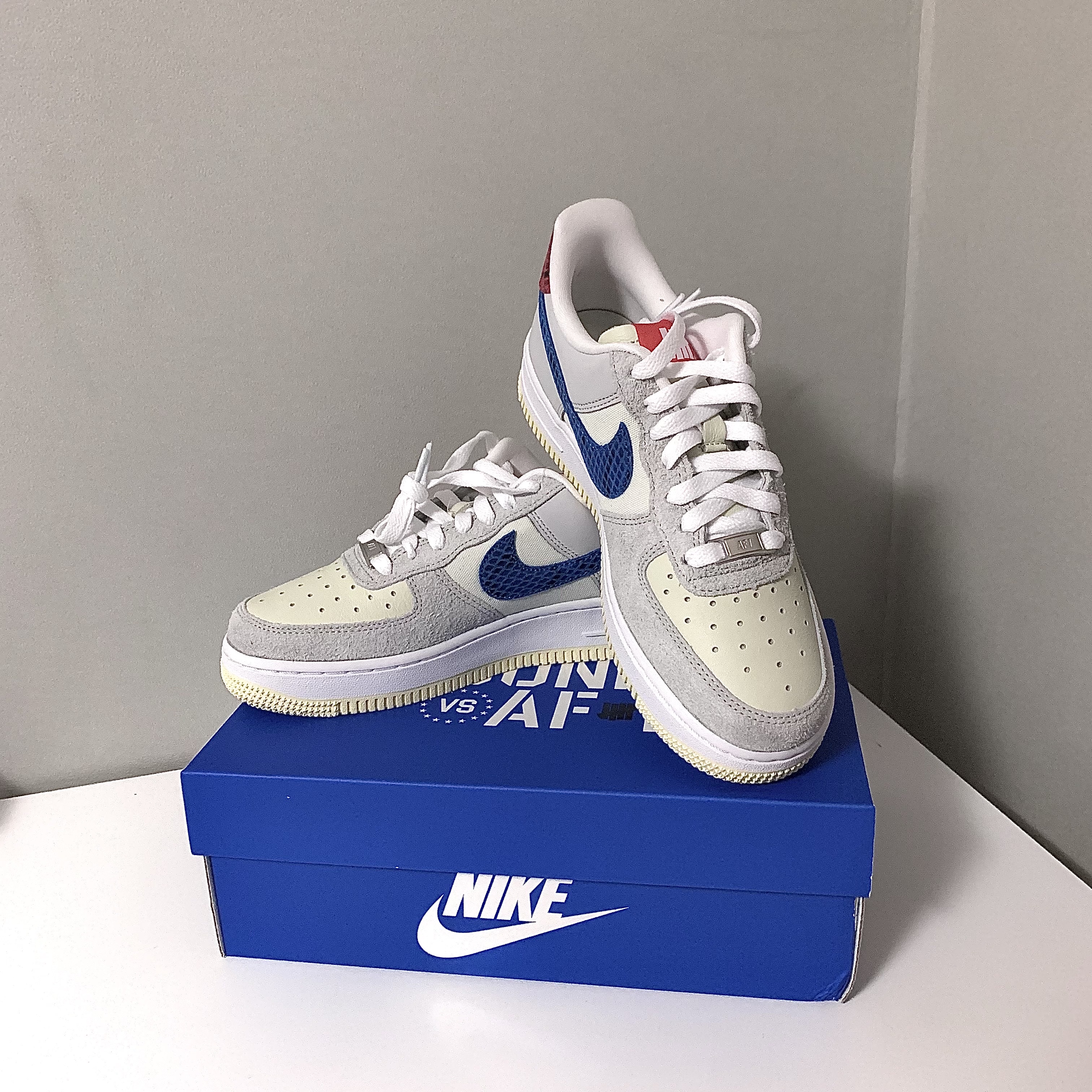 Nike x Undefeated Air Force 1 Low SP 5 On It 착용 스타일