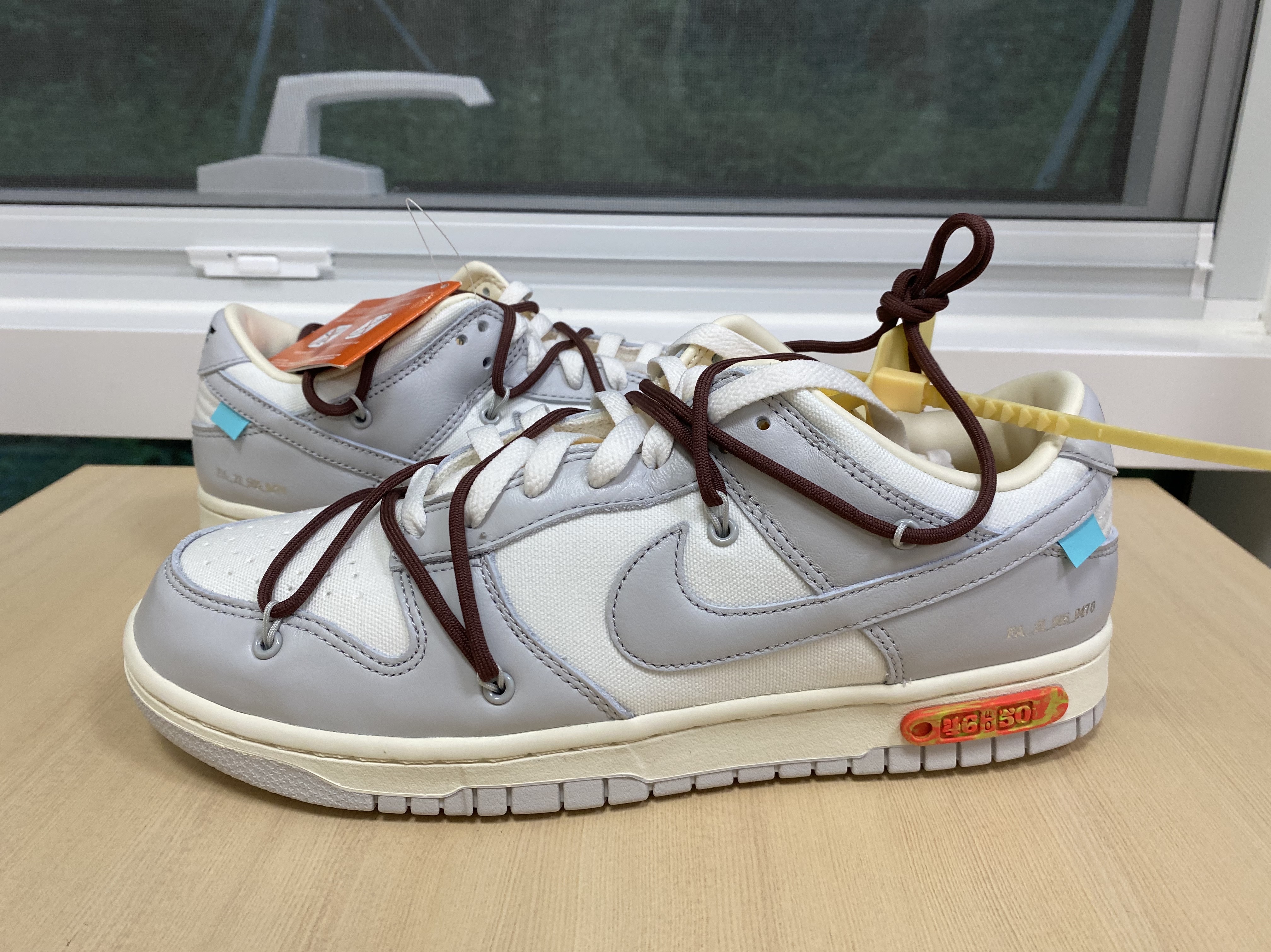 Nike x Off-White Dunk Low The 50 - Lot 46 착용 스타일 - 1