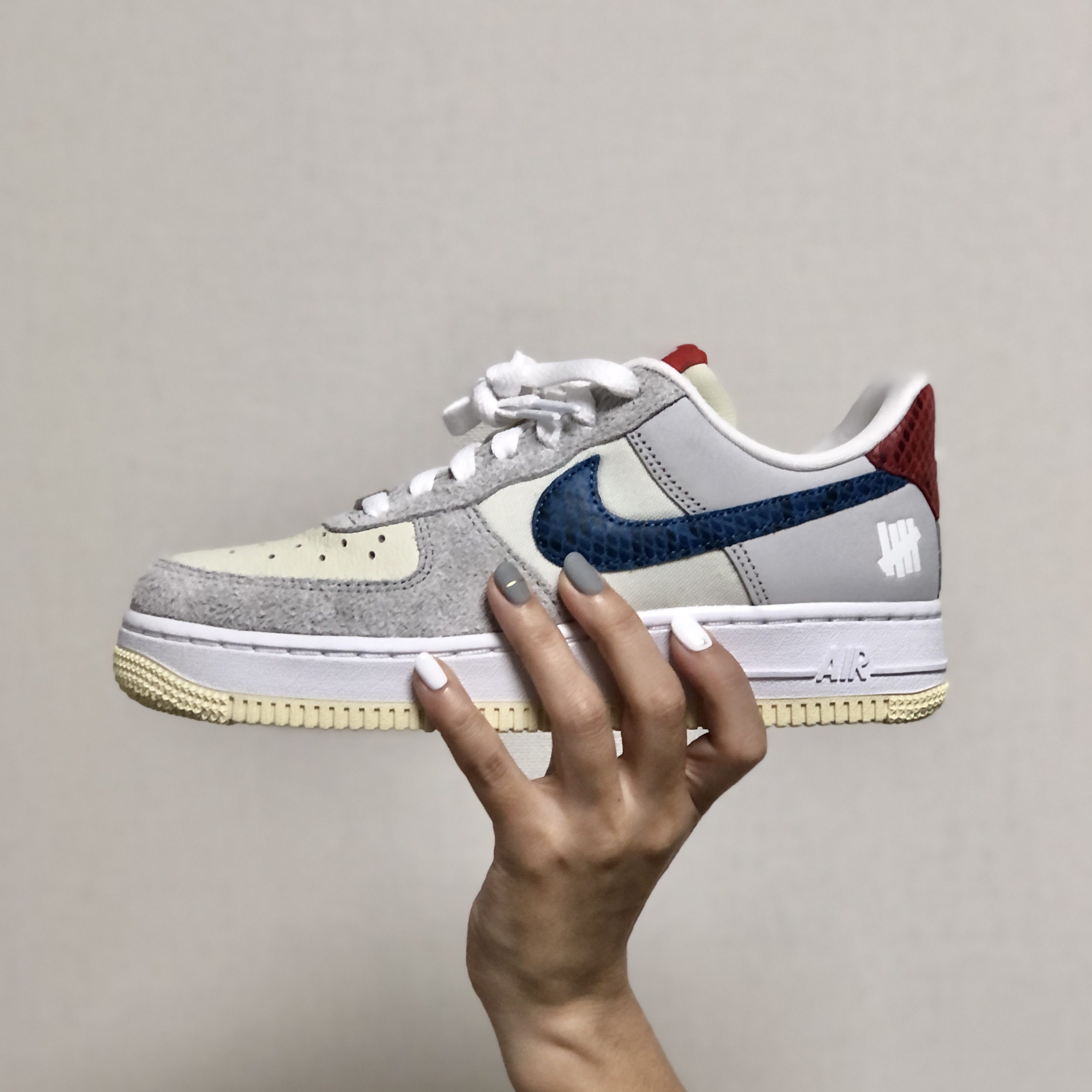 Nike x Undefeated Air Force 1 Low SP 5 On It 착용 스타일