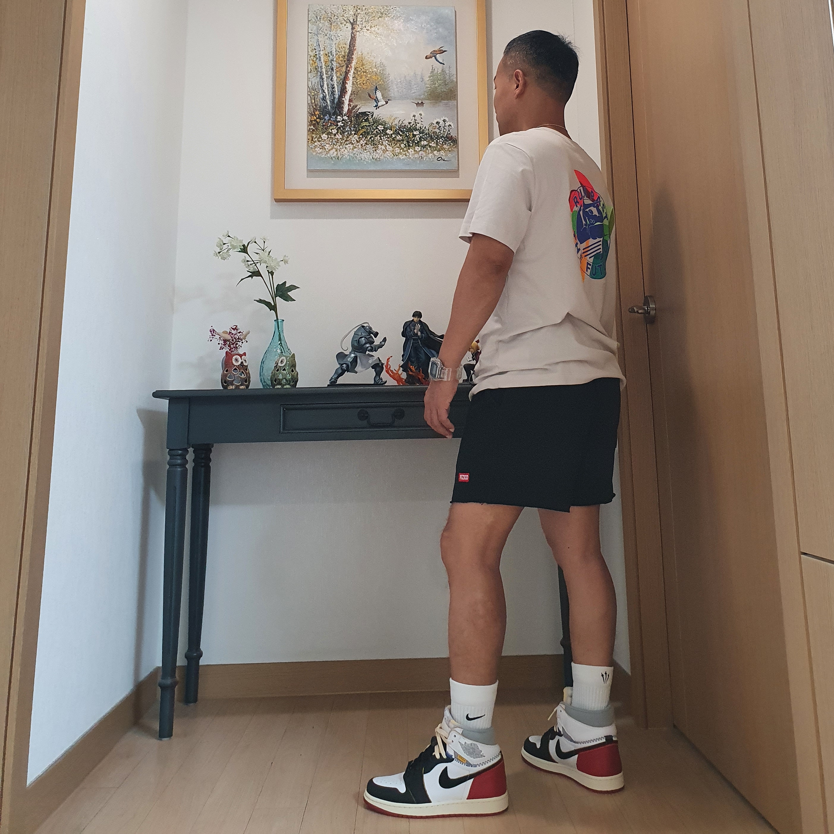 Jordan 1 x Union Retro High Black Toe 착용 스타일