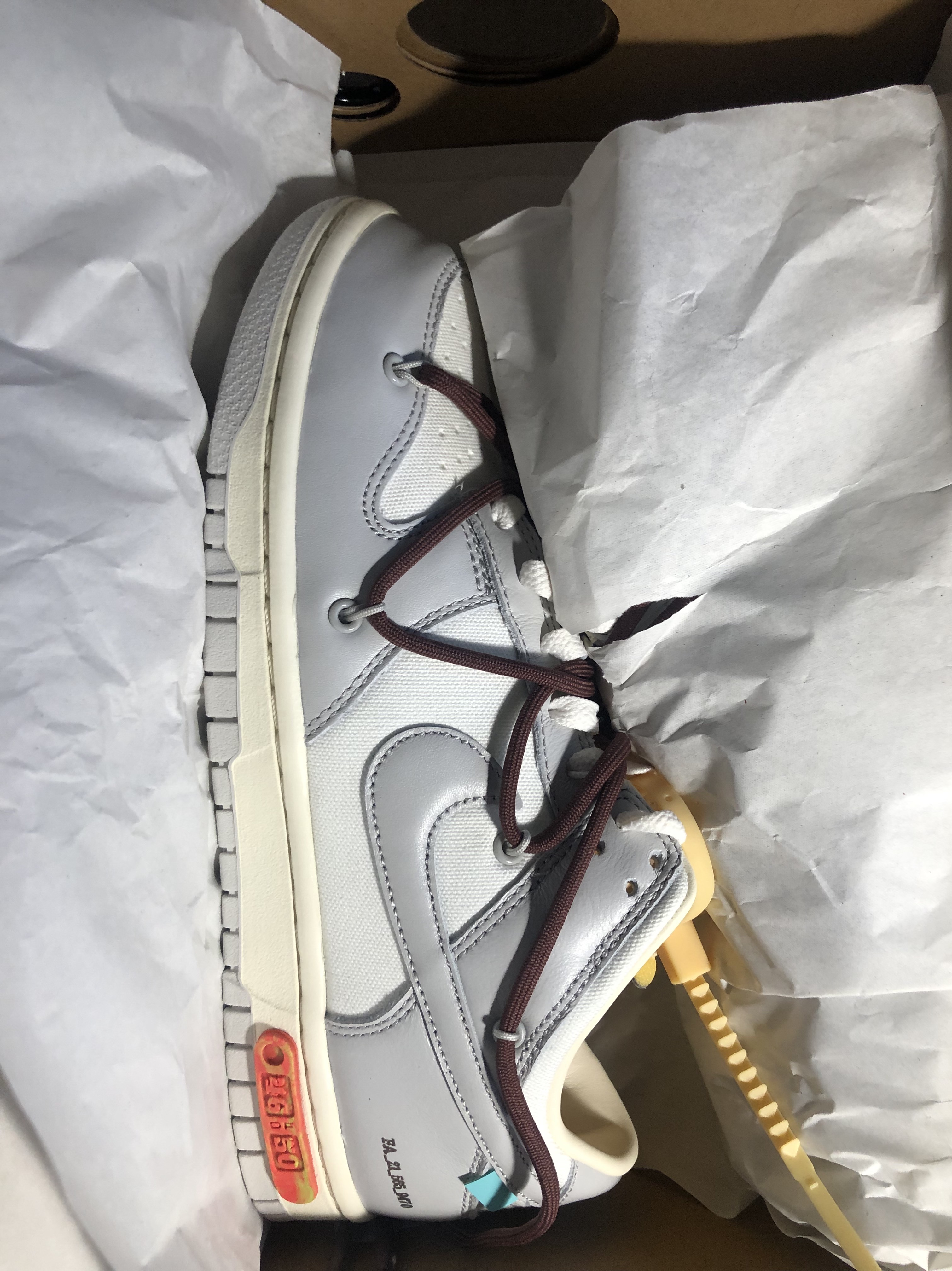 Nike x Off-White Dunk Low The 50 - Lot 46 착용 스타일