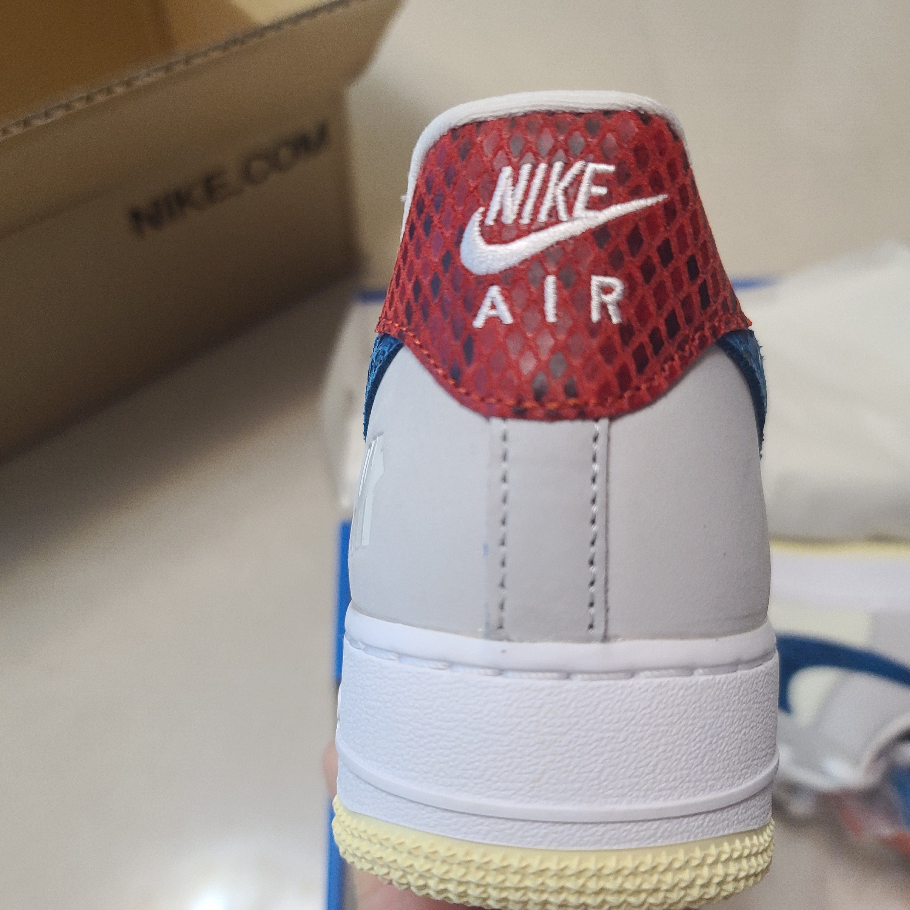Nike x Undefeated Air Force 1 Low SP 5 On It 착용 스타일 - 4