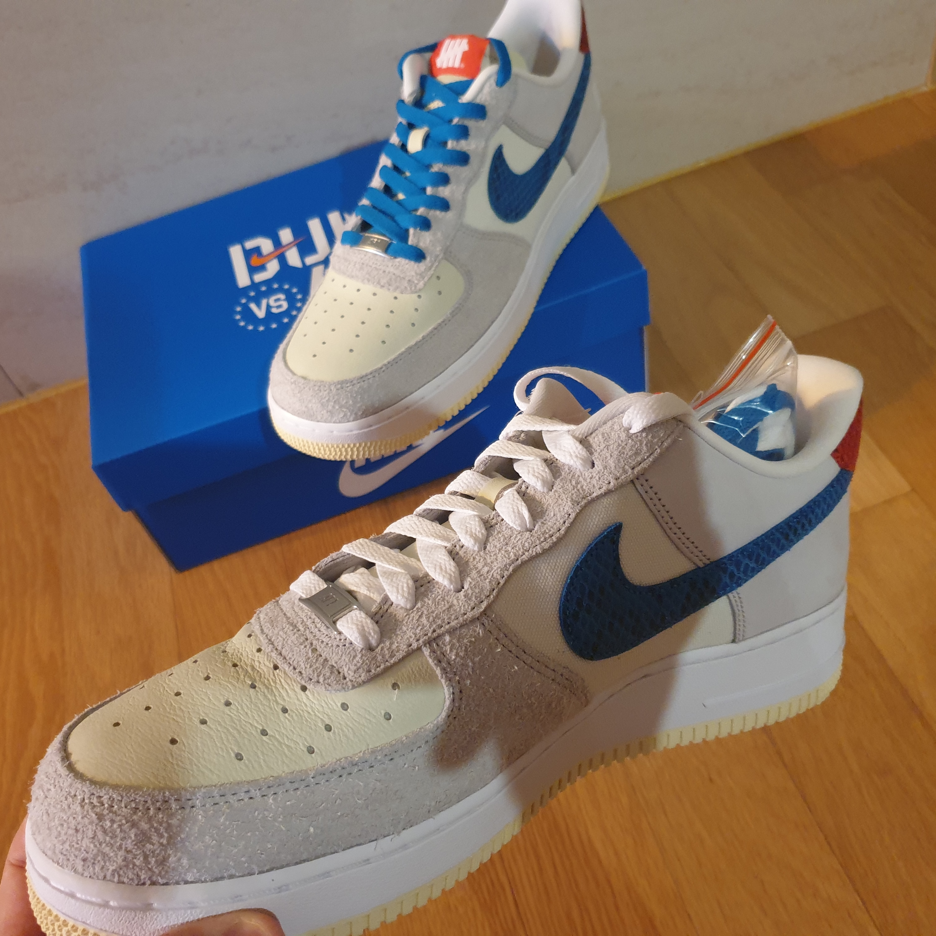 Nike x Undefeated Air Force 1 Low SP 5 On It 착용 스타일 - 5
