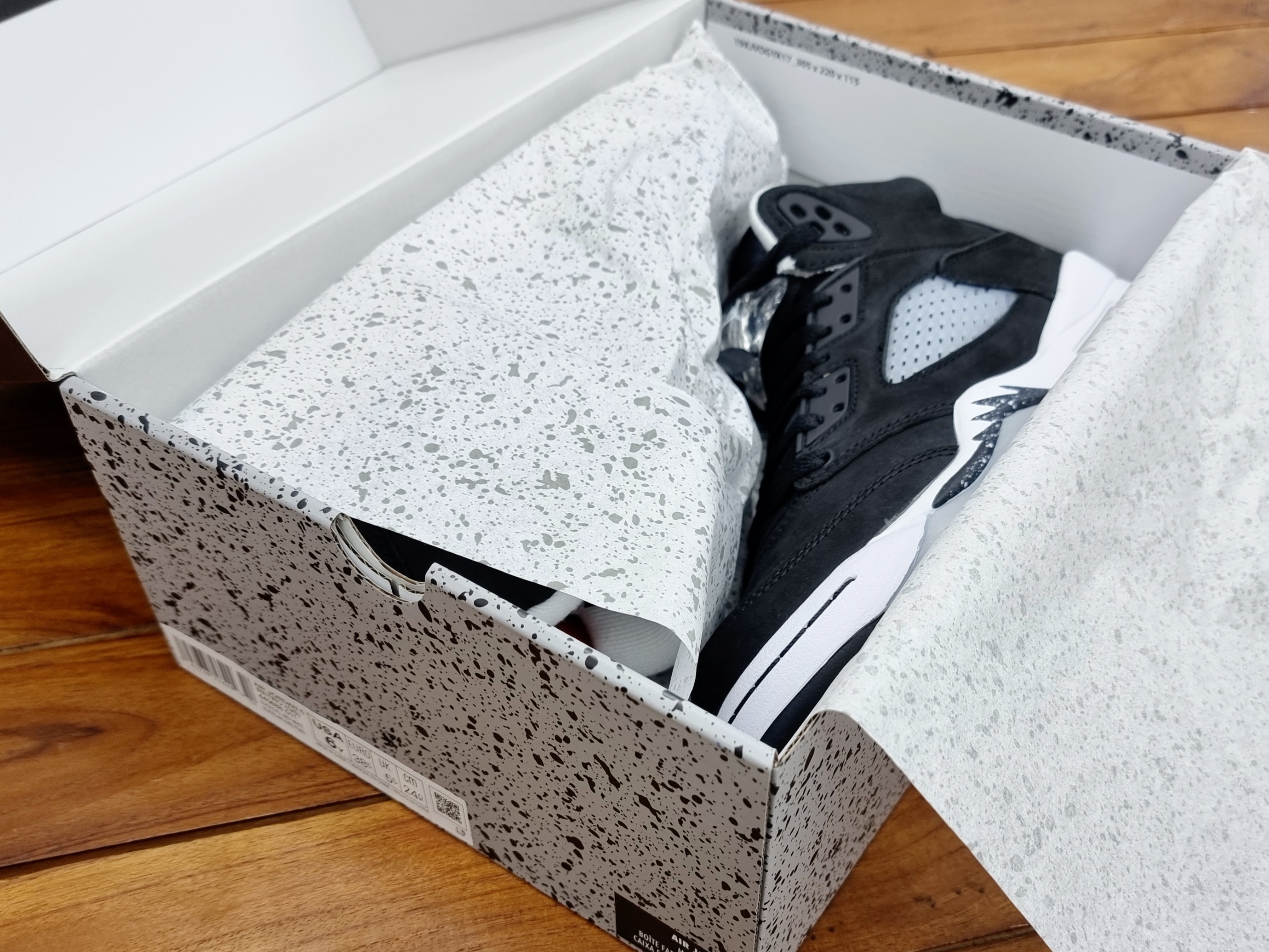 (GS) Jordan 5 Retro Moonlight 착용 스타일 - 4