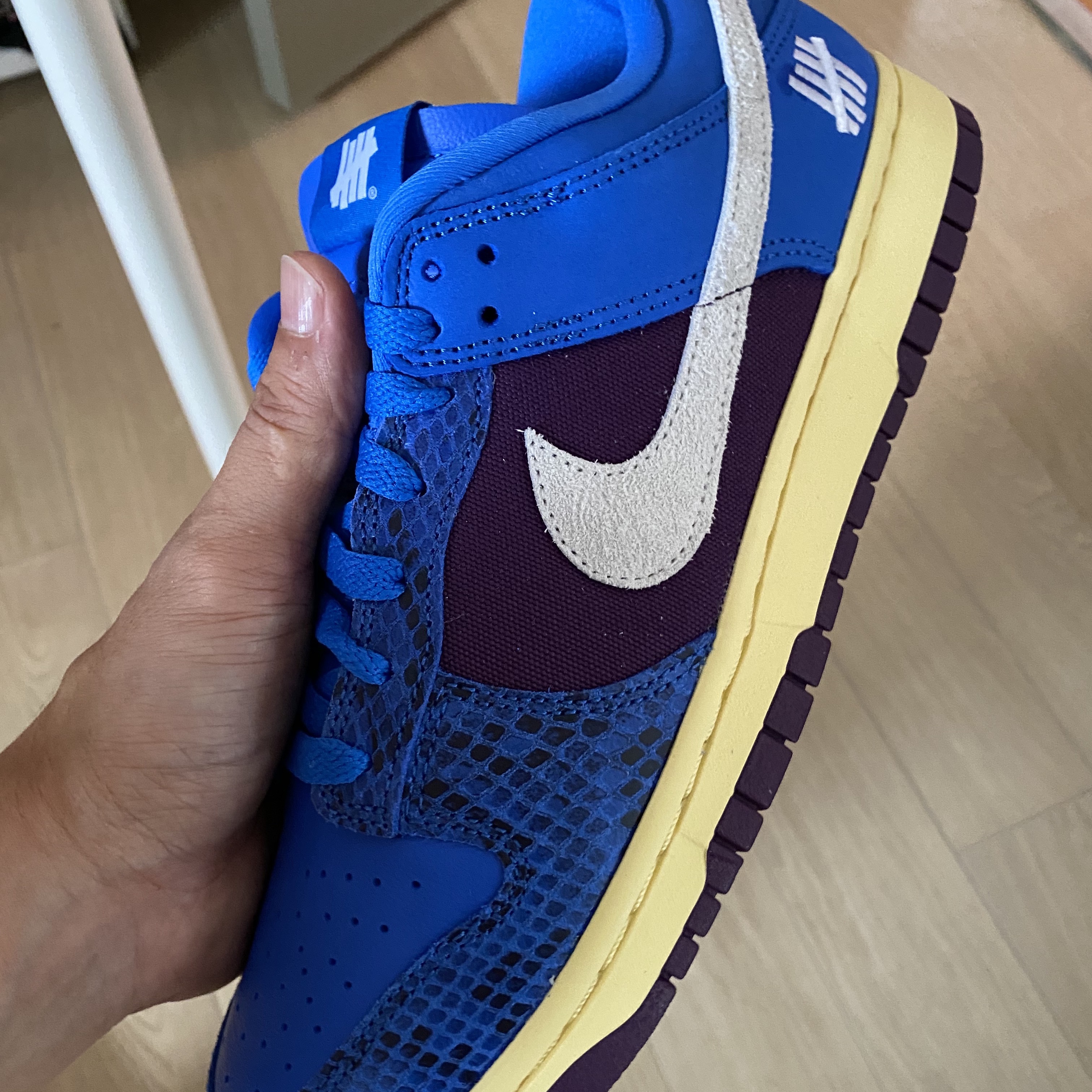 Nike x Undefeated Dunk Low SP 5 On It 착용 스타일 - 1