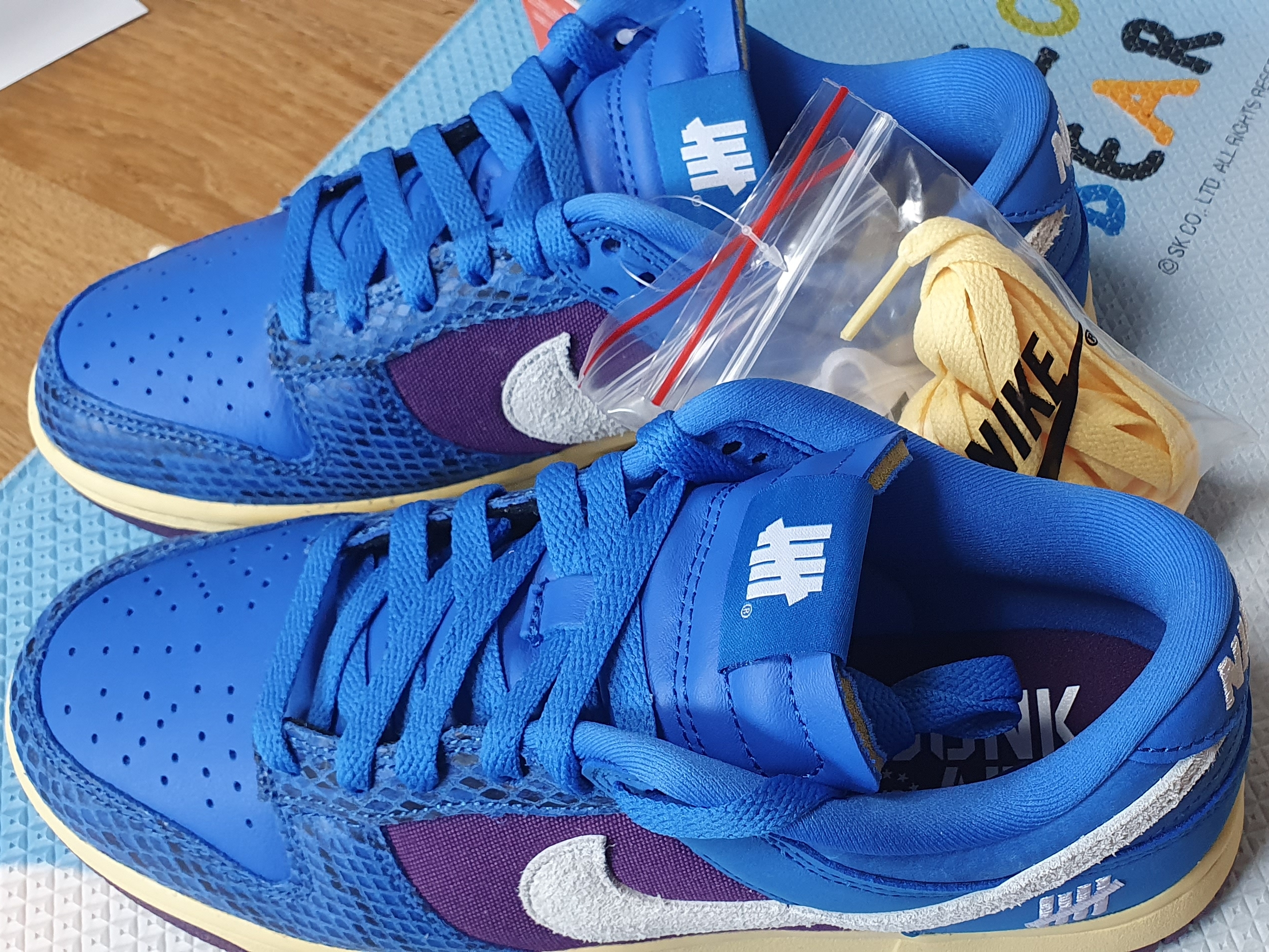 Nike x Undefeated Dunk Low SP 5 On It 착용 스타일
