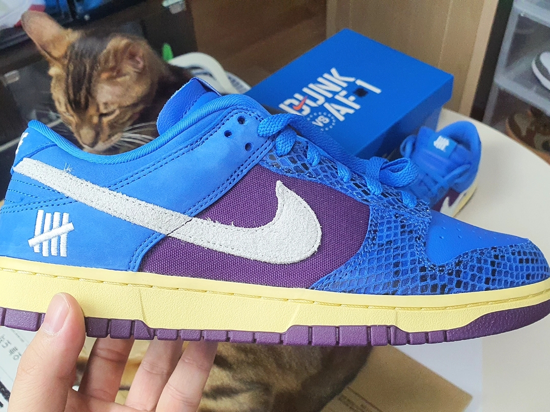 Nike x Undefeated Dunk Low SP 5 On It 착용 스타일 - 2