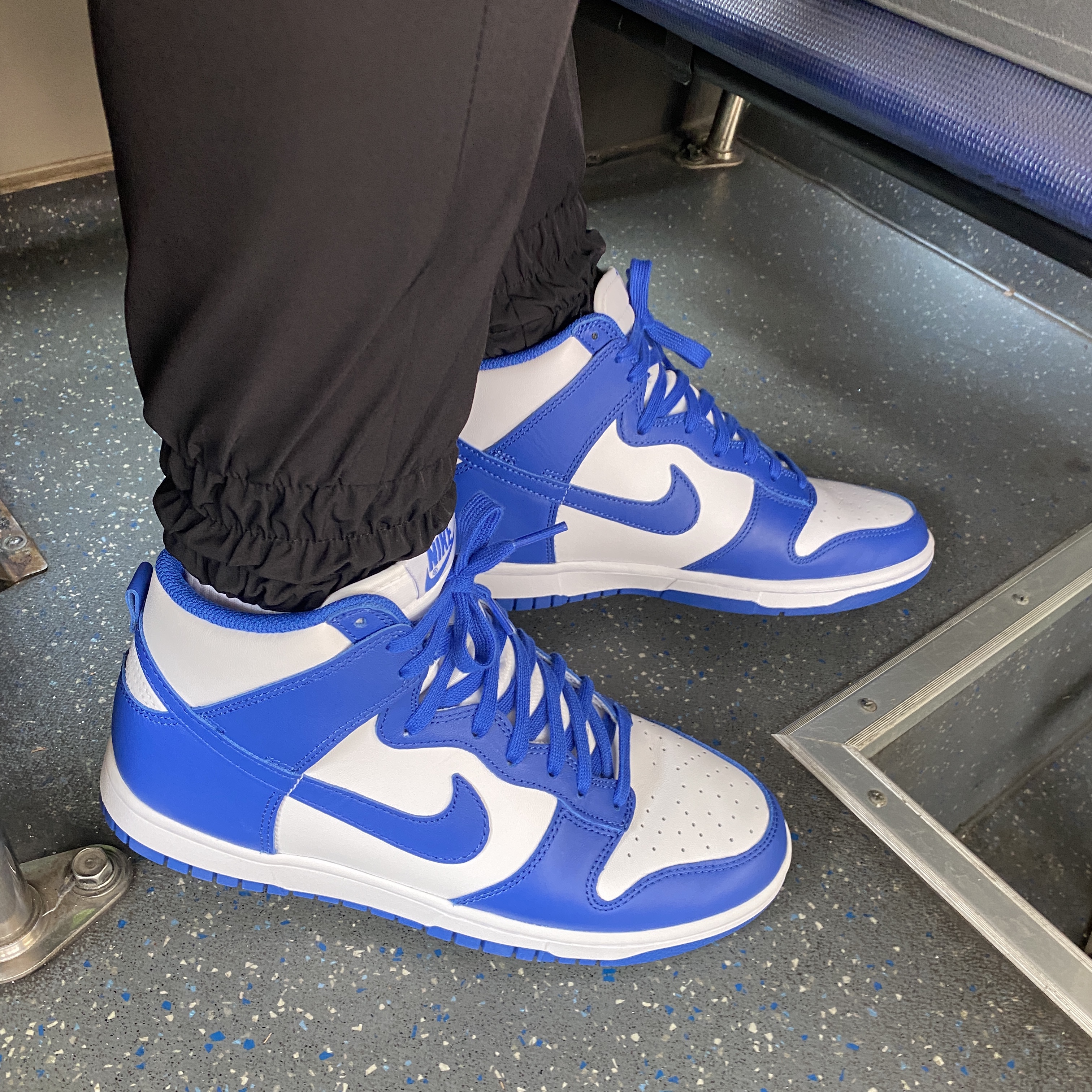 Nike Dunk High Retro Game Royal 착용 스타일