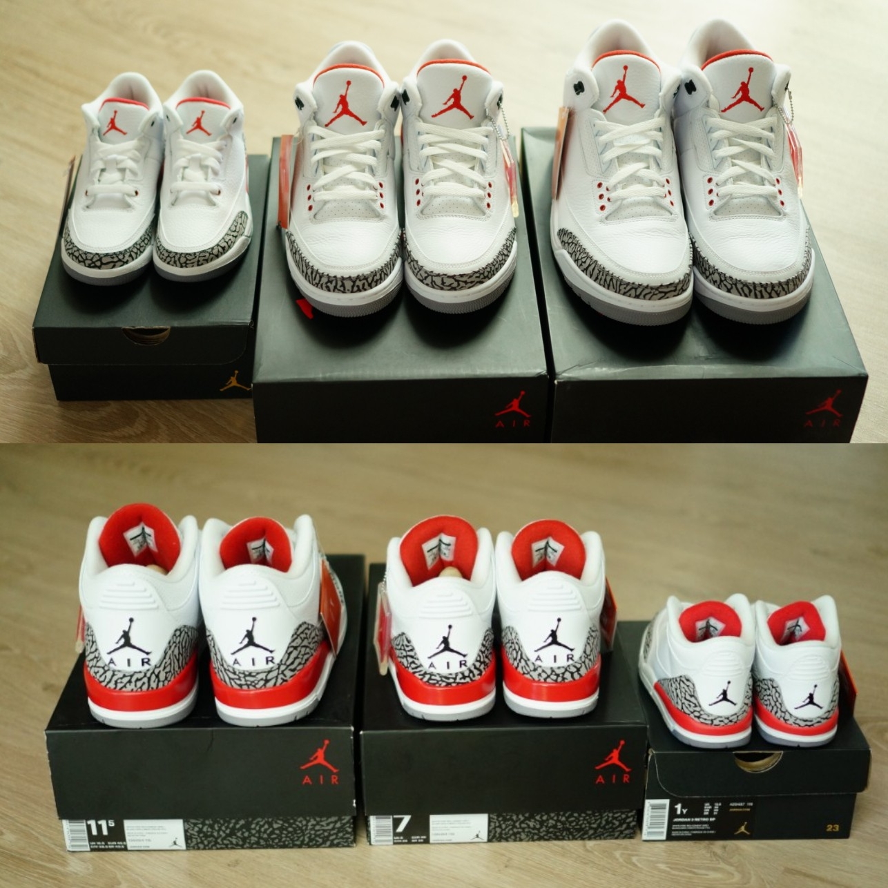 Jordan 3 Retro Hall of Fame 착용 스타일