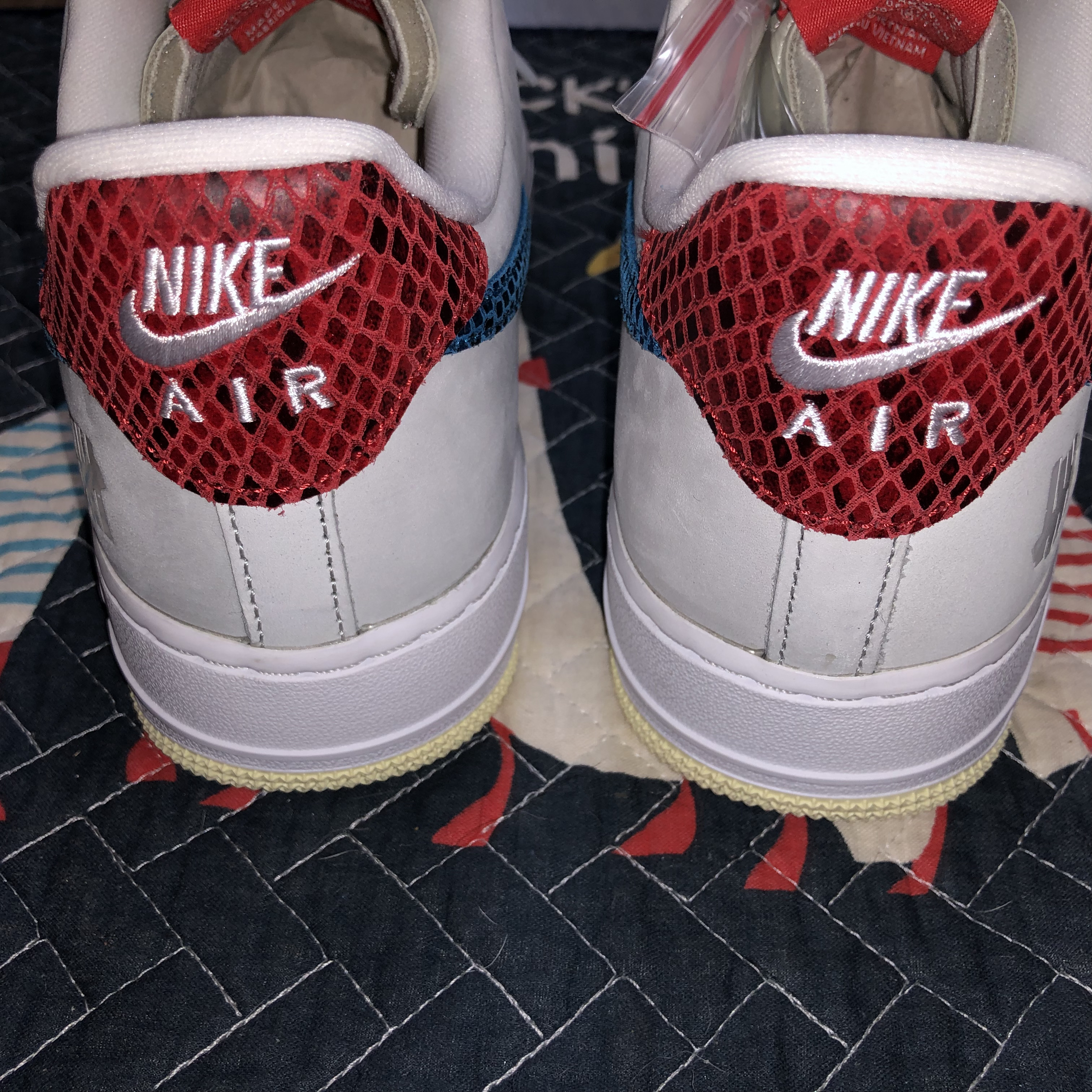 Nike x Undefeated Air Force 1 Low SP 5 On It 착용 스타일 - 5